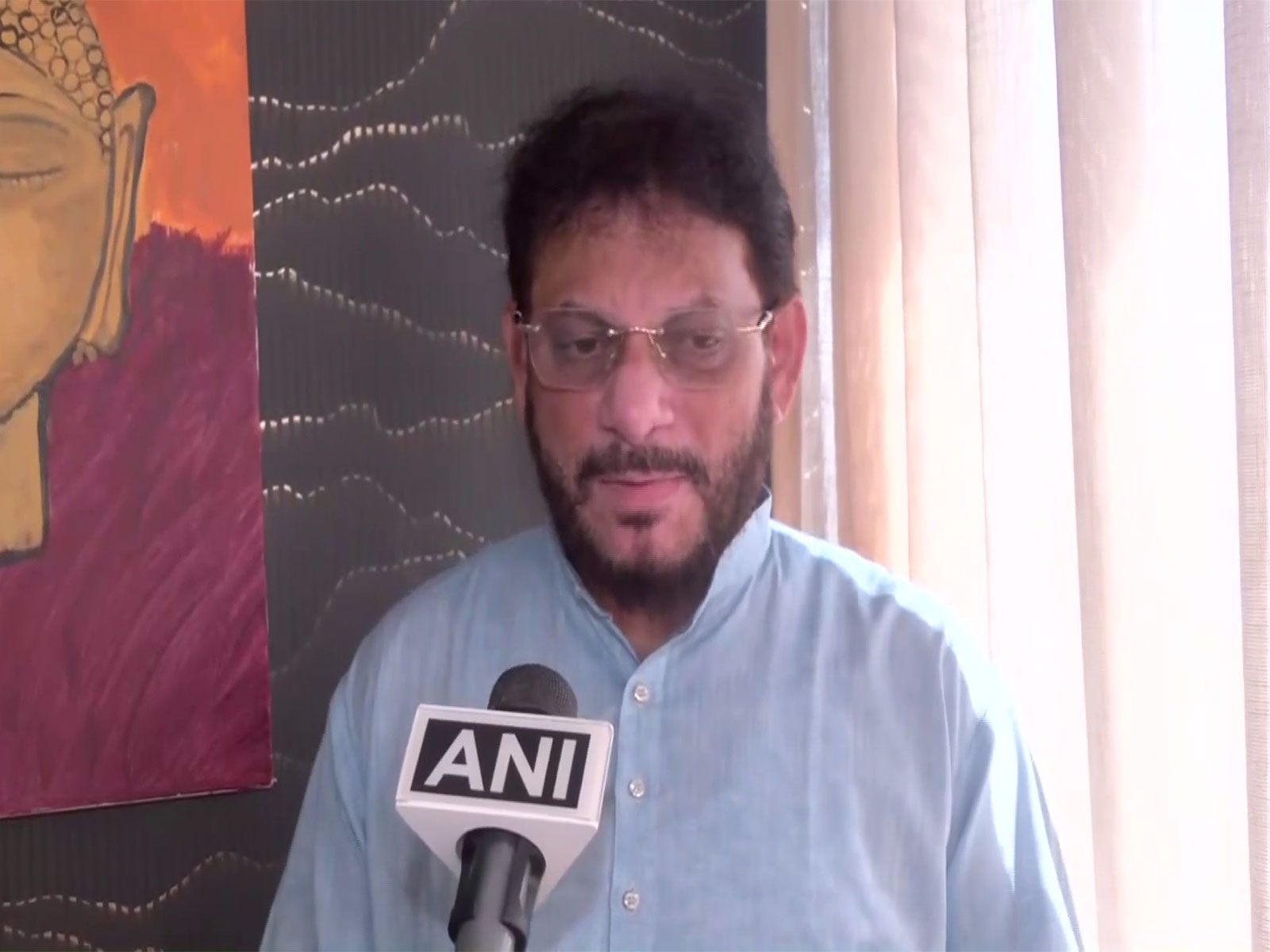 AIMIM spokesperson Waris Pathan (Photo/ANI)