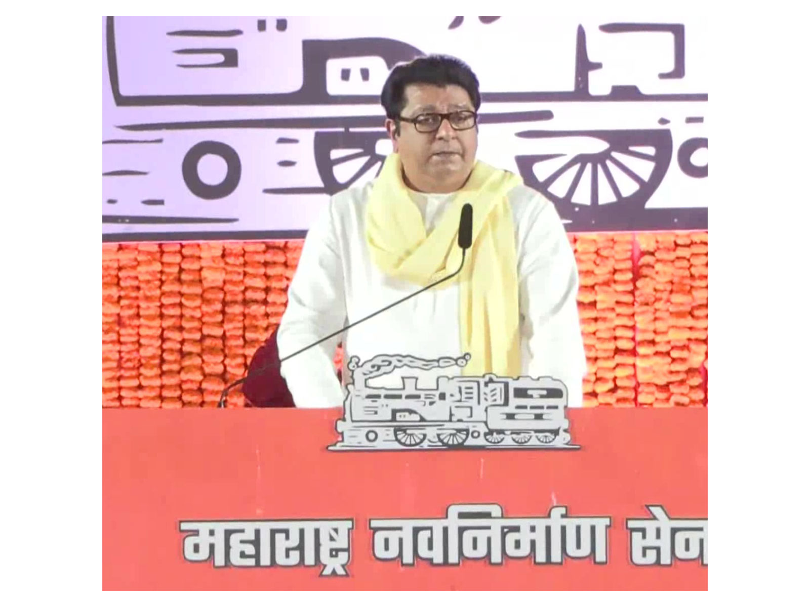 Maharashtra Navnirman Sena (MNS) chief Raj Thackeray (Photo/ANI)