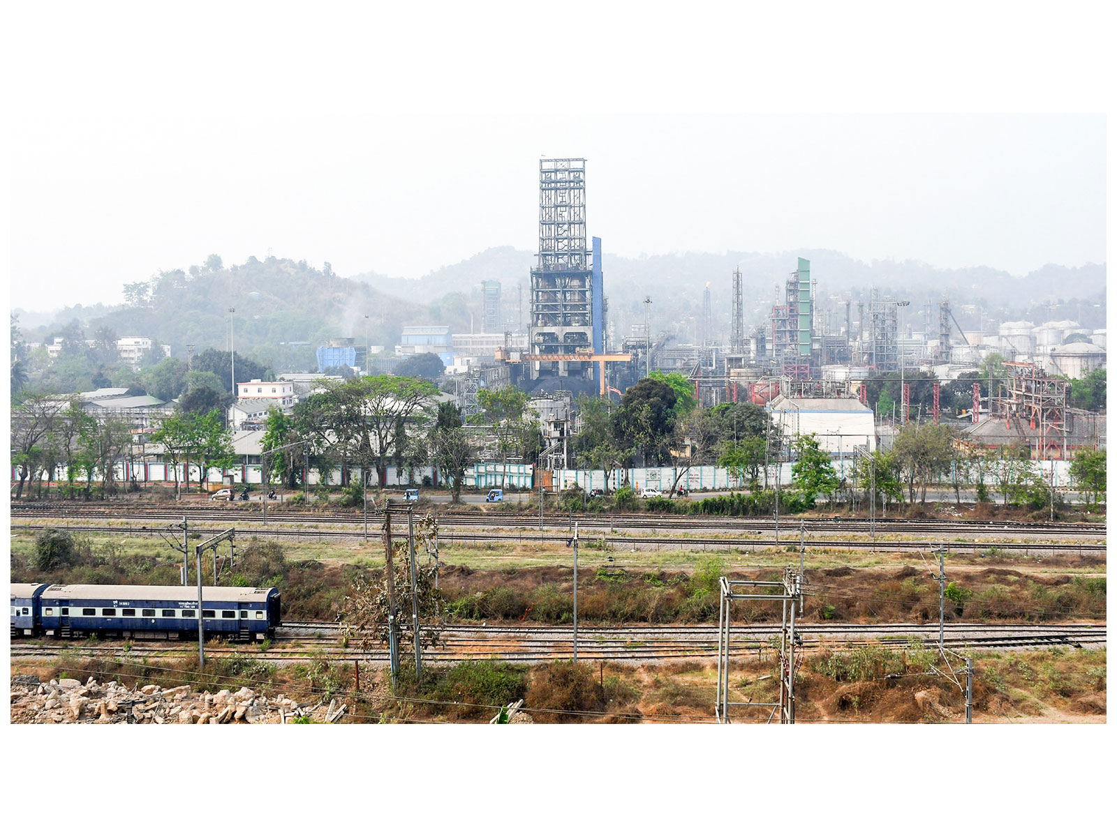 A view of the Indian Oil Corporation refinery (File Photo-ANI)