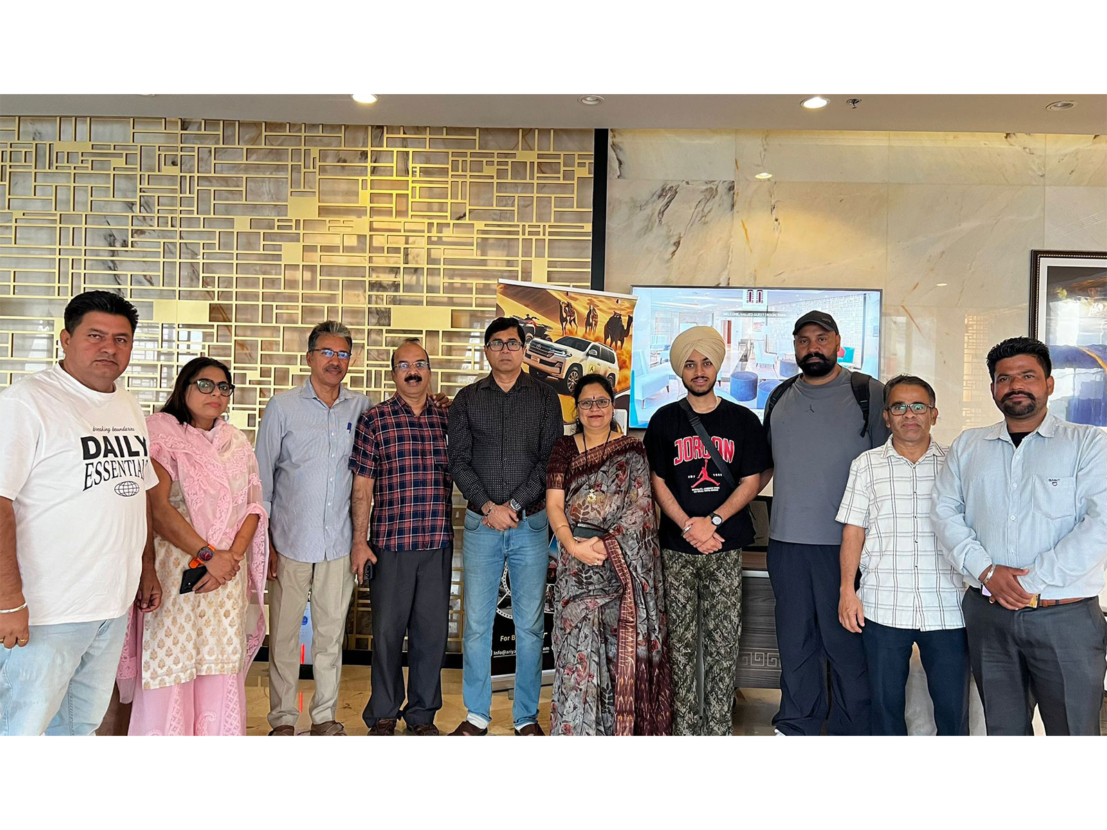 Parminder returns home. (Photo/ANI) Parminder returns home. (Photo/ANI)