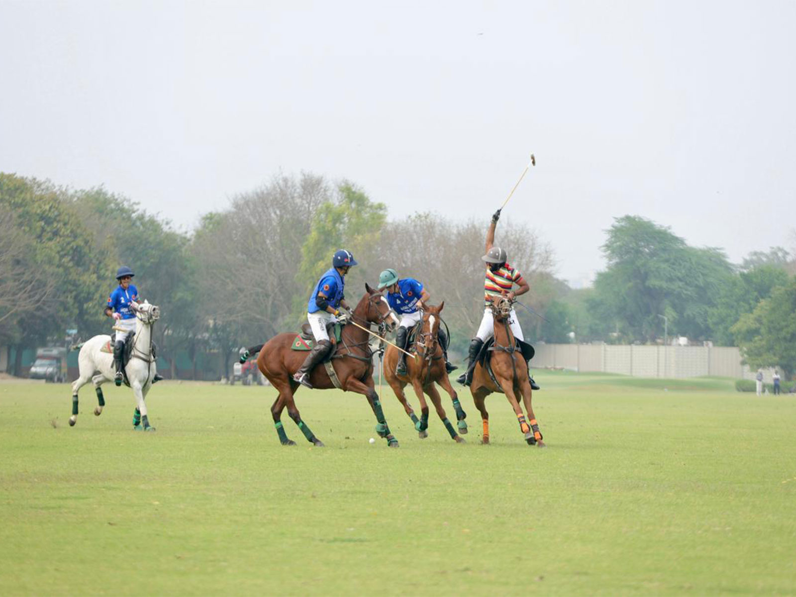 Polo match between Jindal Panther and Jaipur Optiemus Achievers (Photo/Indian Open Polo Championship)