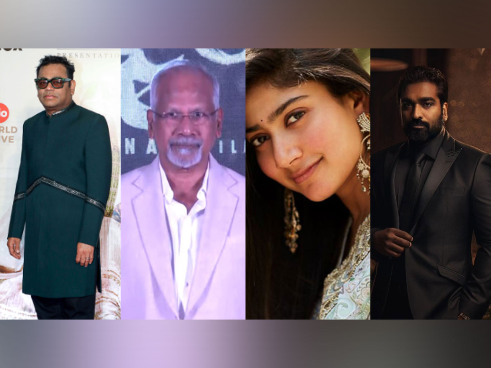 AR Rahman, Mani Ratnam, Sai Pallavi, Vijay Sethupathi (Photo/ANI, Instagram/@saipallavi.senthamarai,@actorvijaysethupathi) AR Rahman, Mani Ratnam, Sai Pallavi, Vijay Sethupathi (Photo/ANI, Instagram/@saipallavi.senthamarai,@actorvijaysethupathi)