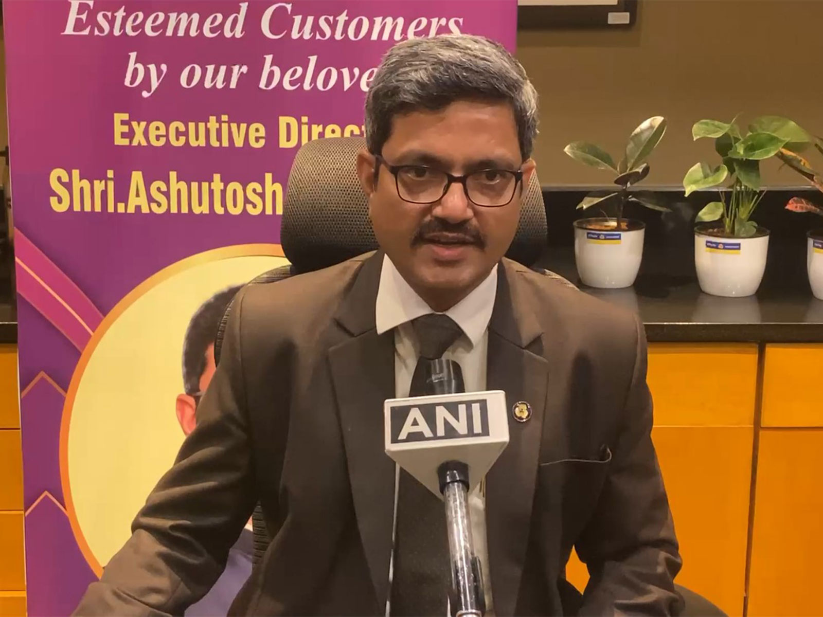 Ashutosh Choudhury, Executive Director, Indian Bank (Photo/ANI) Ashutosh Choudhury, Executive Director, Indian Bank (Photo/ANI)