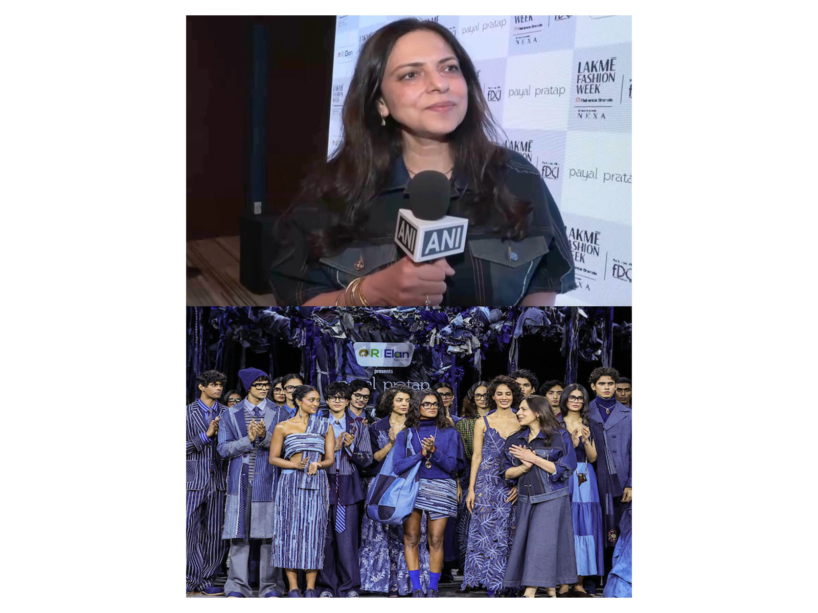 R|ELAN™ presents Payal Pratap's collection at Lakme Fashion Week (Photo/ANI/R|ELAN)