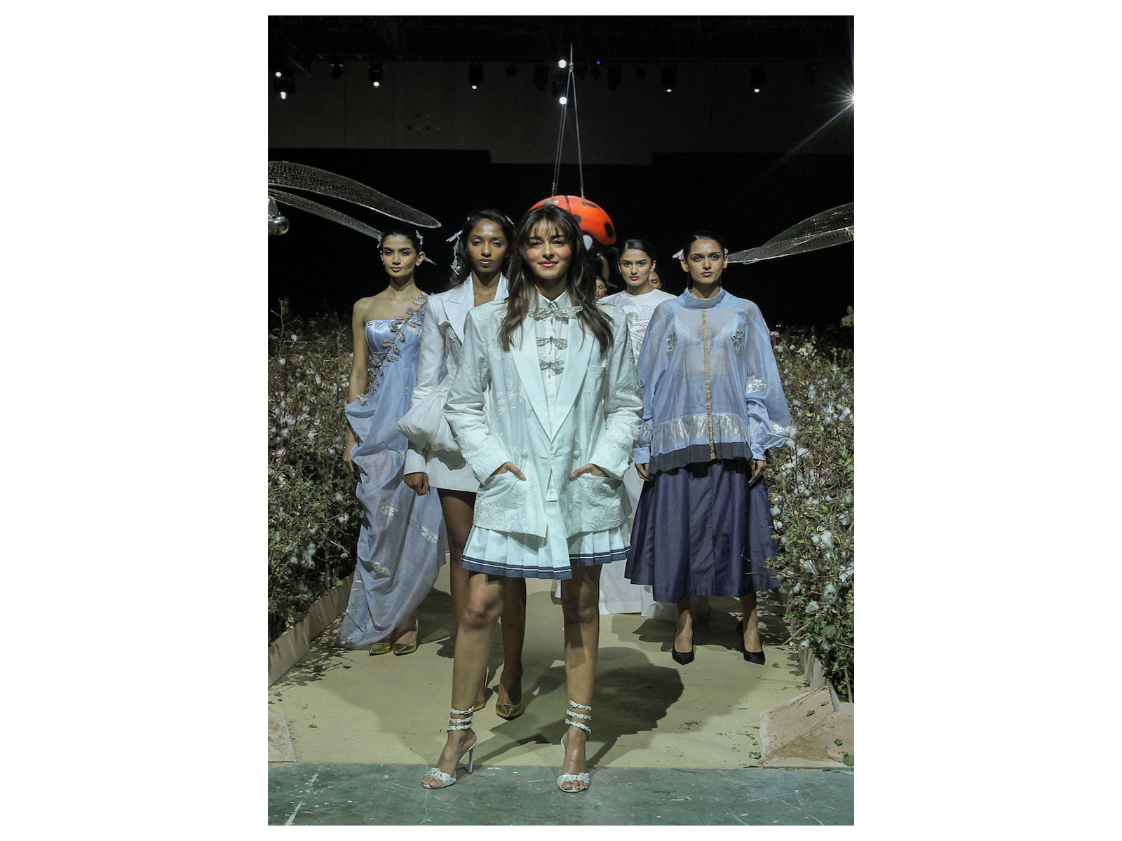 Ananya Panday at Rahul Mishra showcase (Photo/AFEW Rahul Mishra press release)