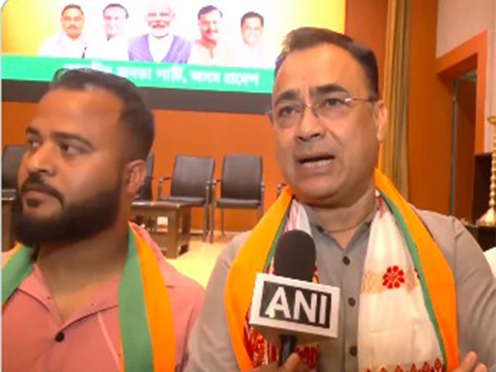 BJP leader Navajyoti Talukdar (Photo/ANI)