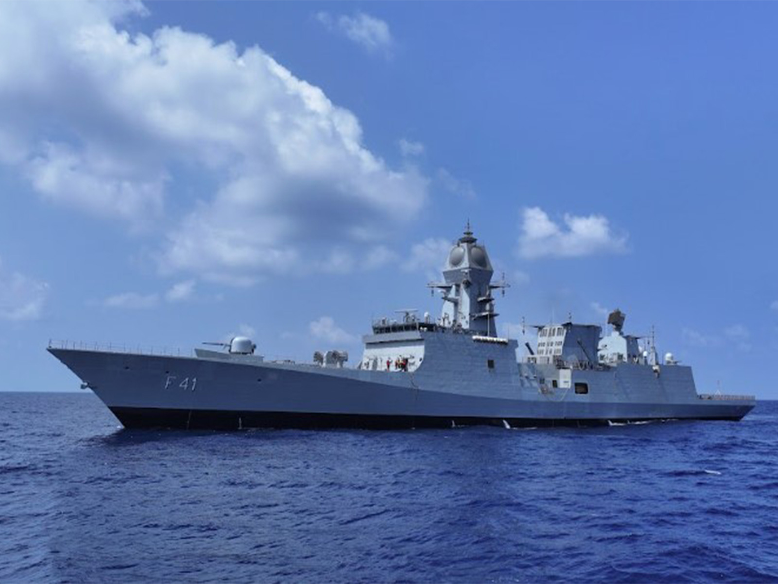 Indian Navy set to commission its latest stealth frigate 'Taragiri' (Photo/Indian Navy)