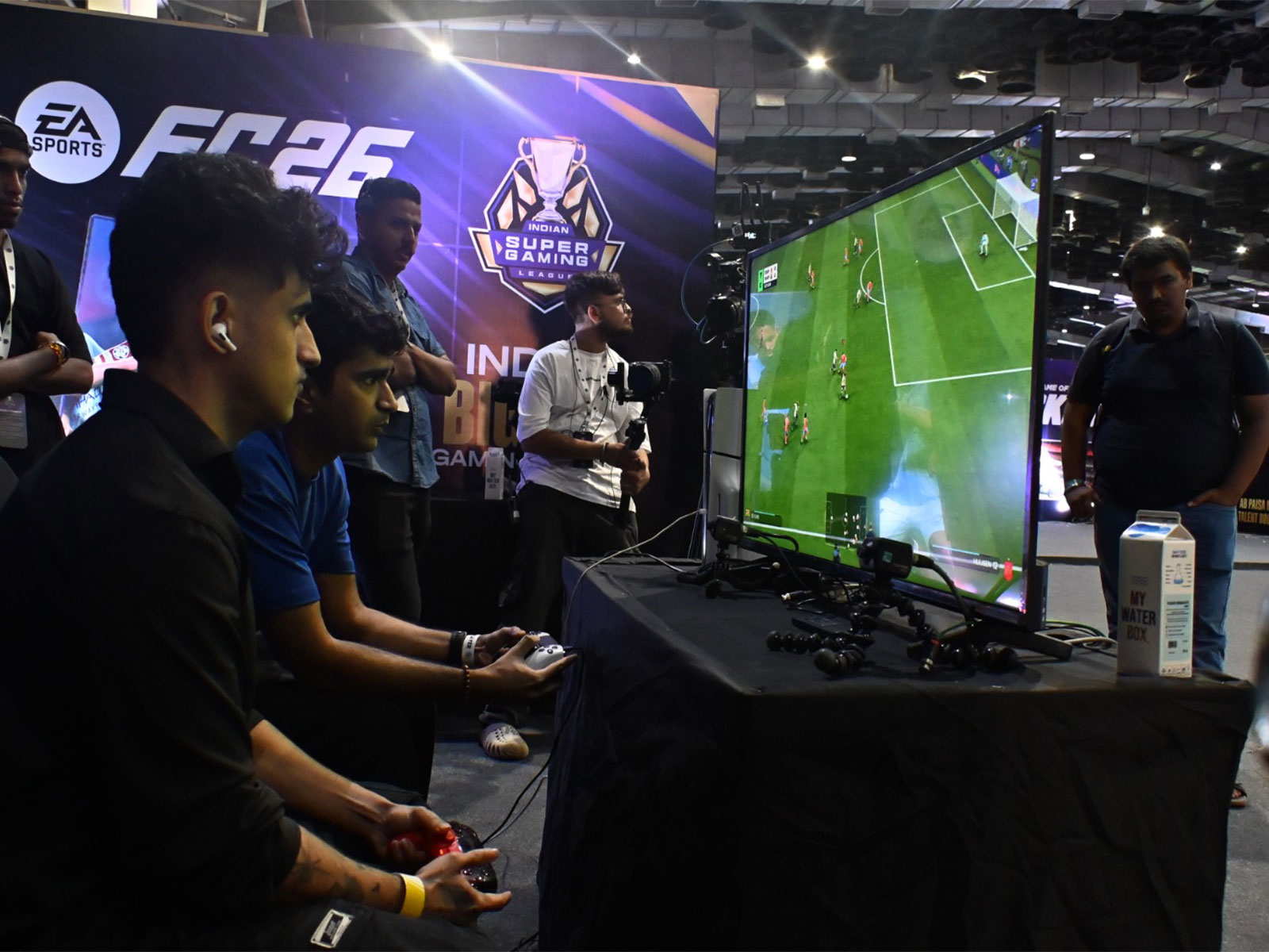 Gamers in action at ISGL qualifiers in Mumbai (Image: ISGL)