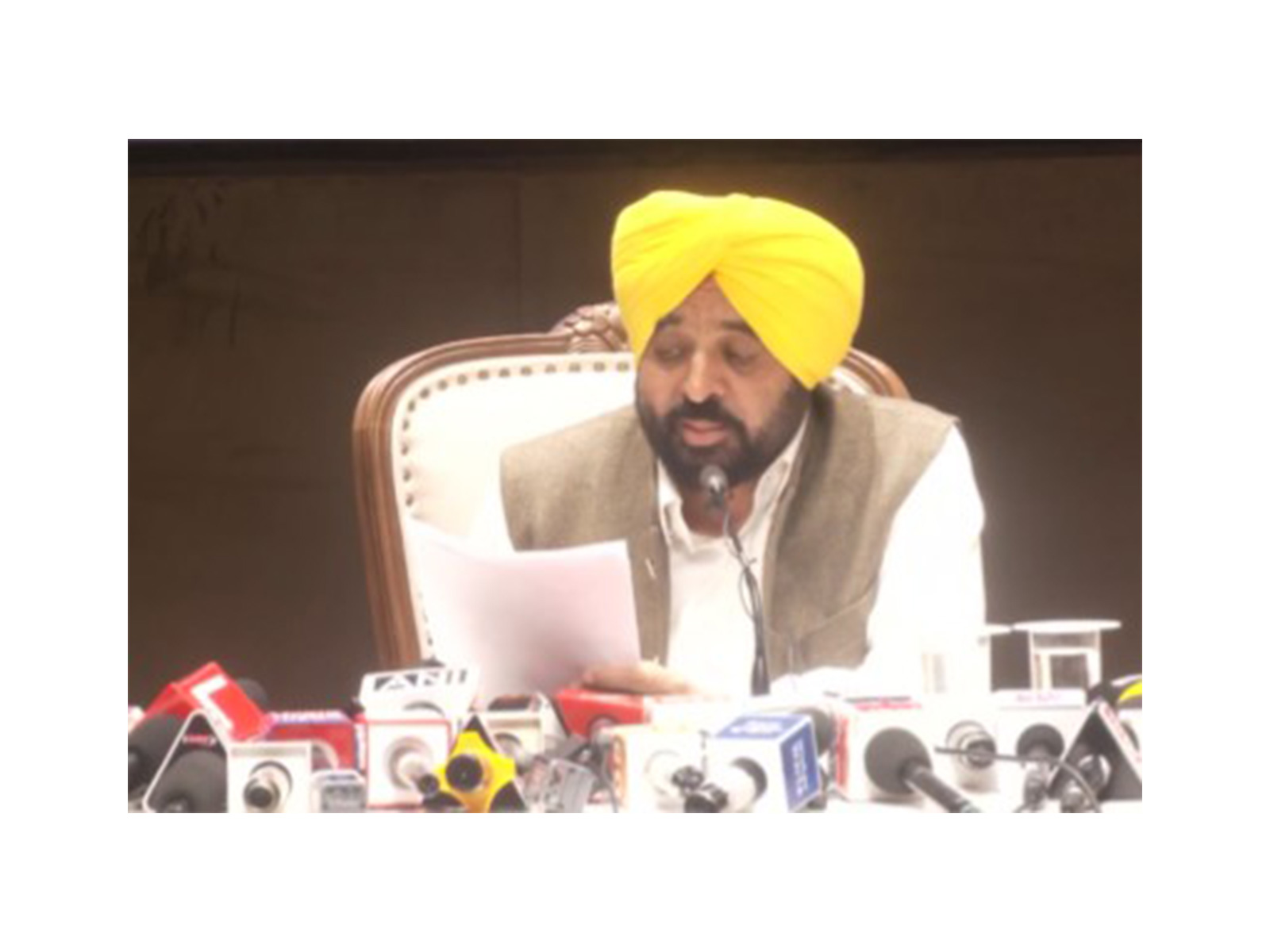Punjab Chief Minister Bhagwant Mann (Photo/ANI) Punjab Chief Minister Bhagwant Mann (Photo/ANI)