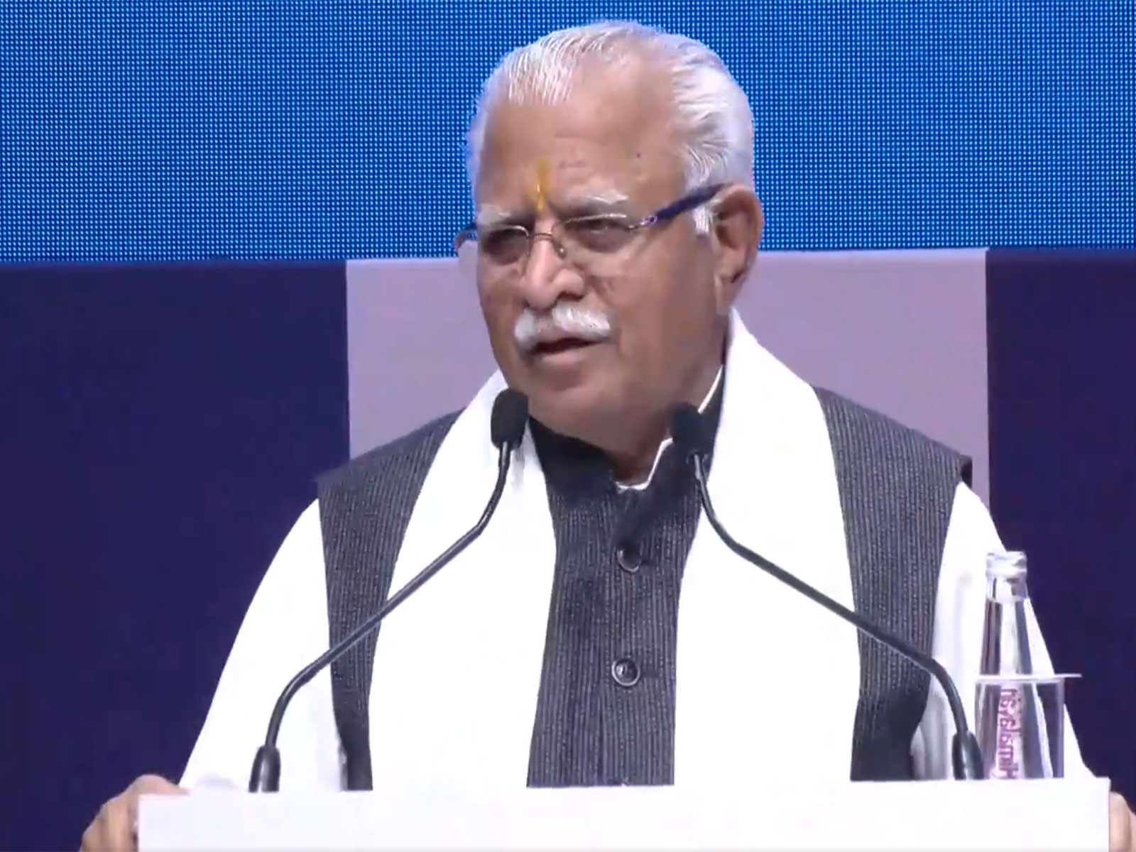 Manohar Lal Khattar, Power Minister (Photo/ANI)