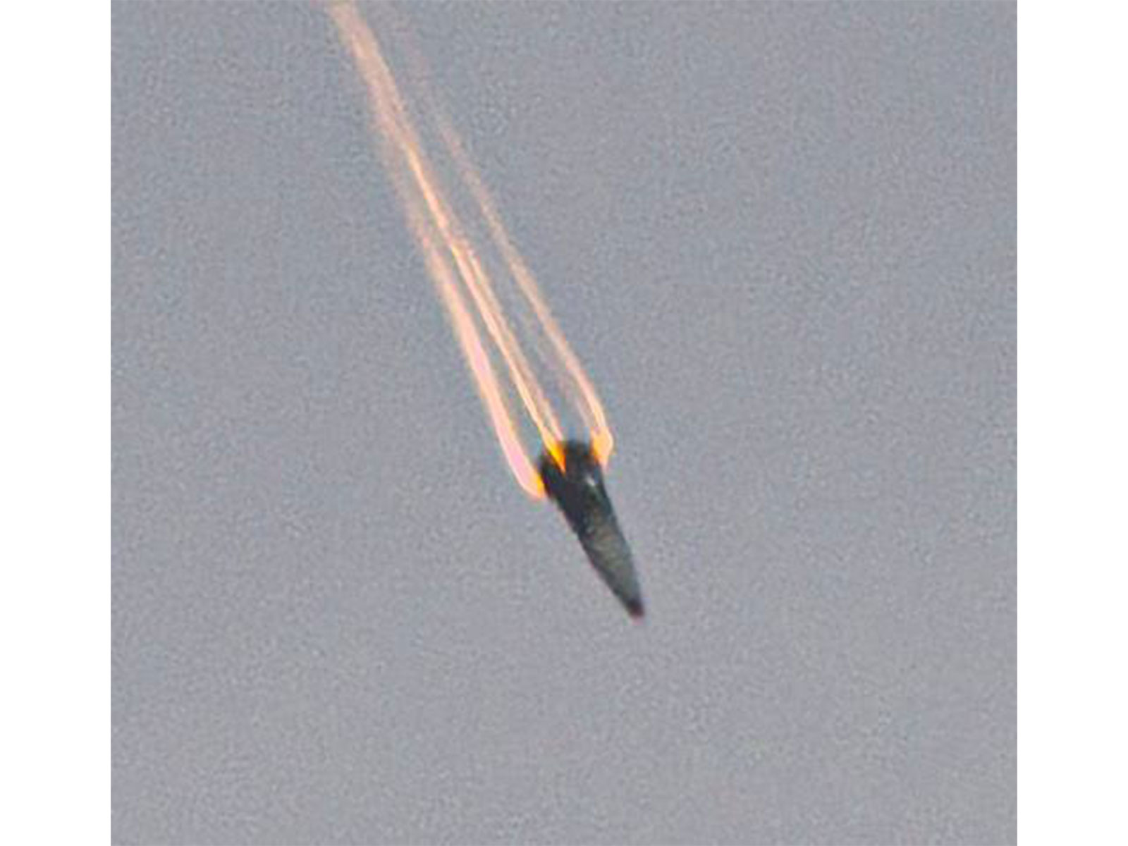 An Iranian ballistic missile warhead. (Photo/ @IRANinMumbai) An Iranian ballistic missile warhead. (Photo/ @IRANinMumbai)