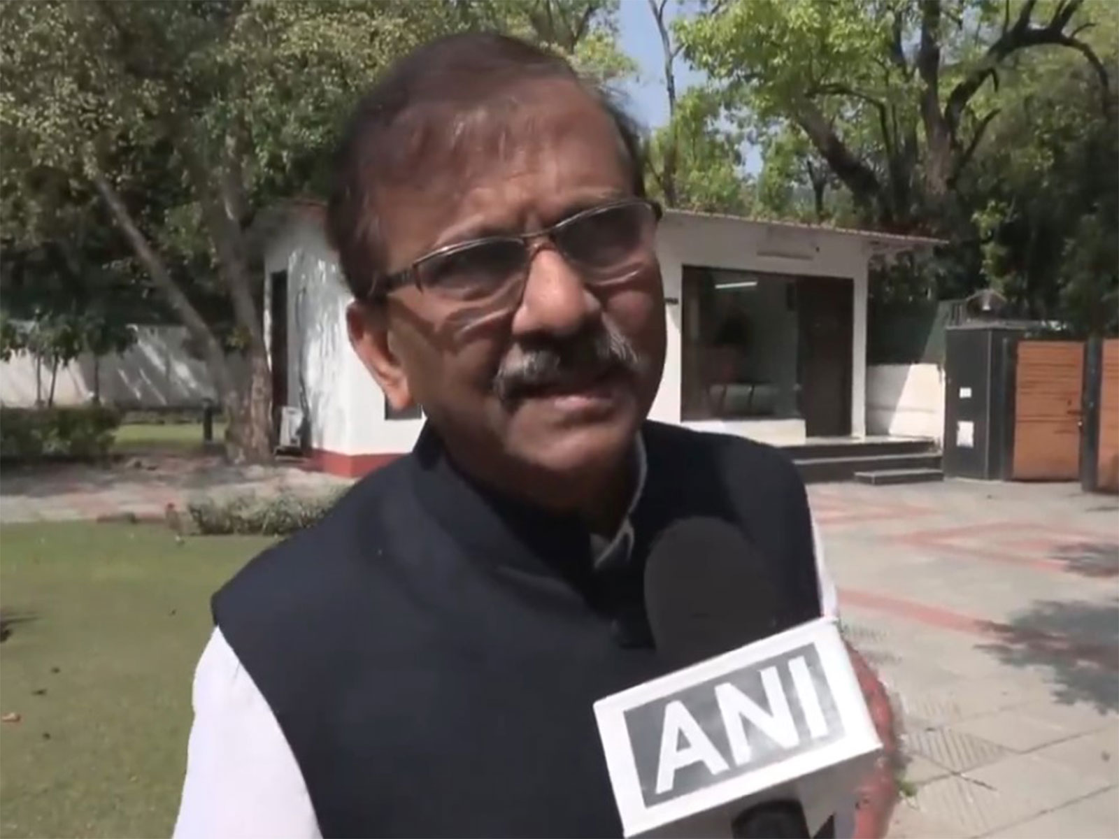 Shiv Sena (UBT) MP Sanjay Raut (Photo/ANI)