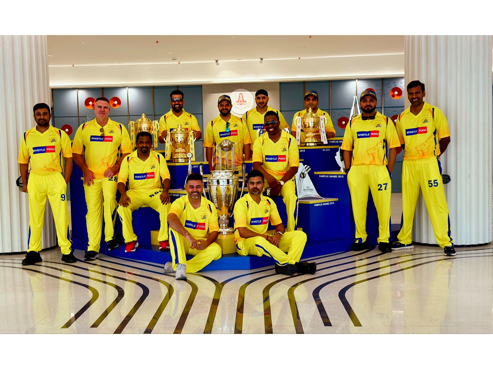 Chennai Super Kings icons reunite ahead of IPl 2026 (Photo: @s_badrinath)