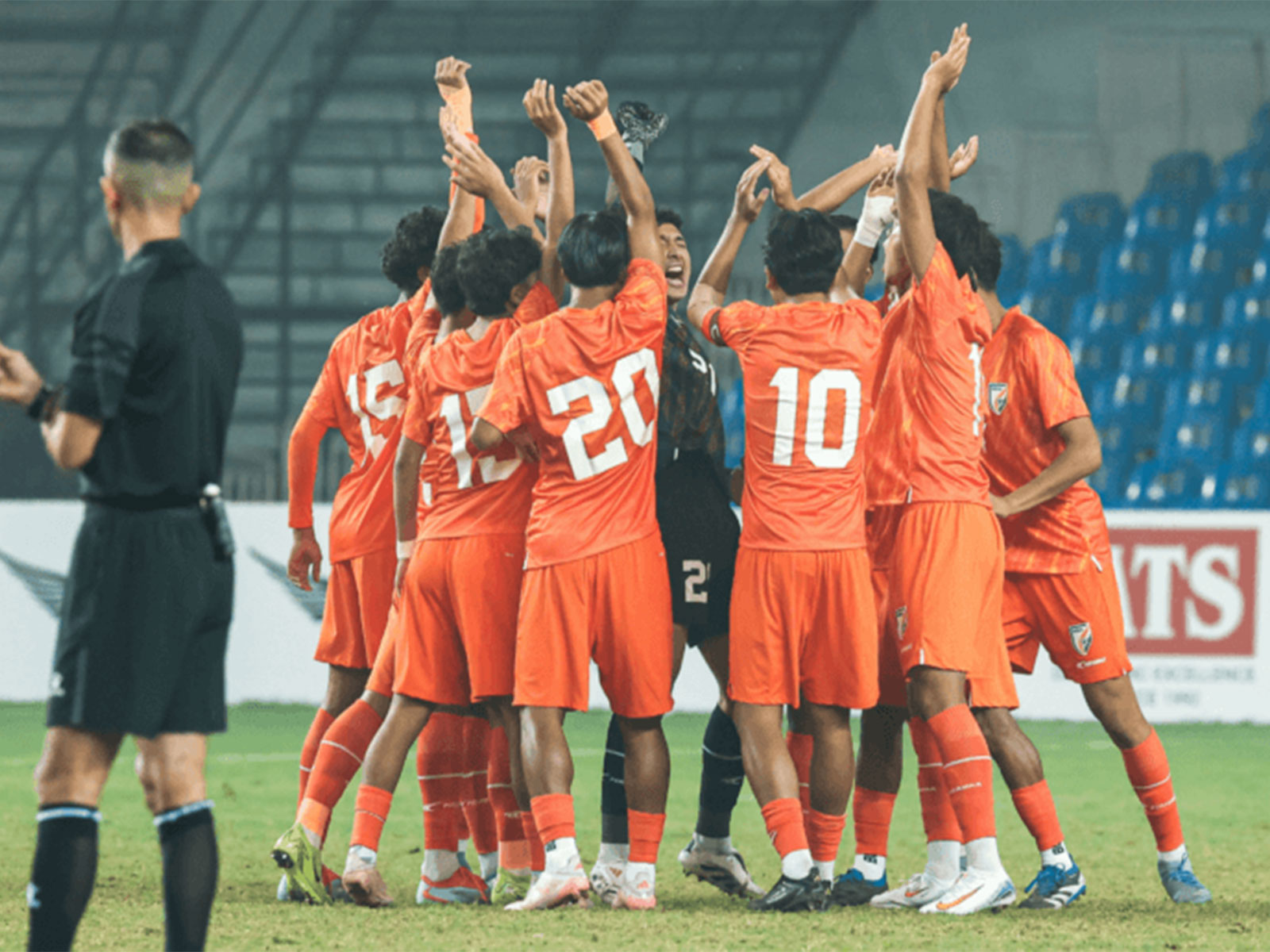 Indian U17 men's team. (Photo/AIFF) 
