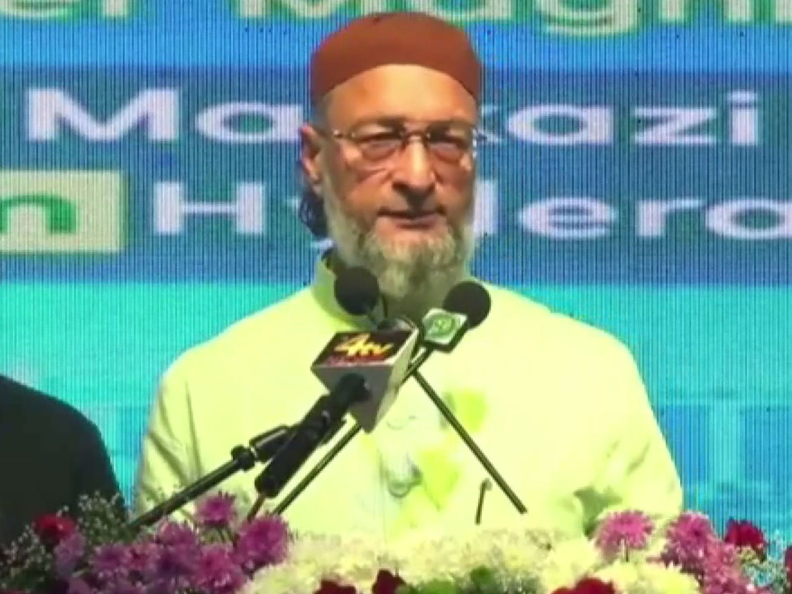 All India Majlis-e-Ittehadul Muslimeen (AIMIM) President Asaduddin Owaisi (Photo/ANI)