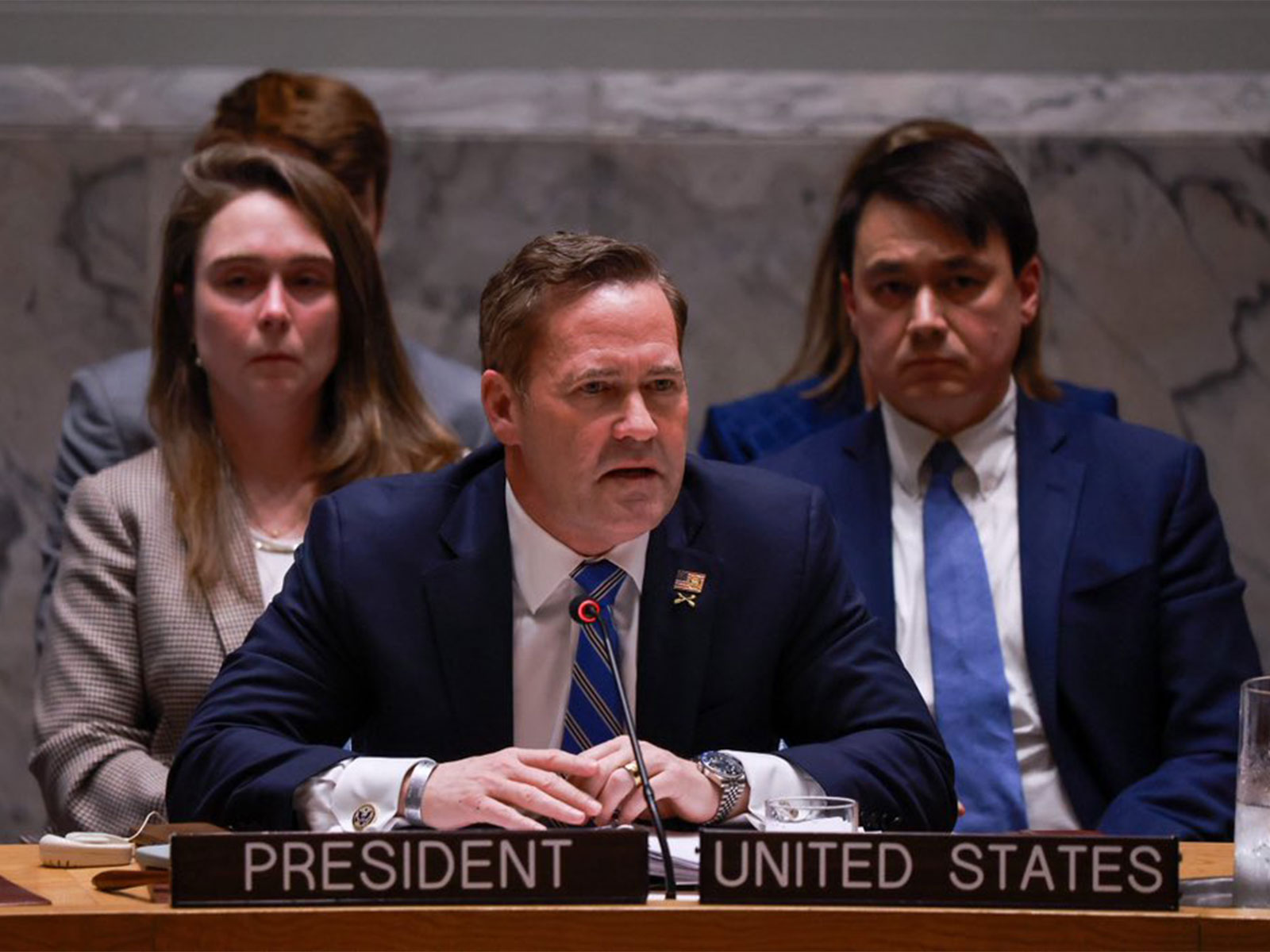 The US Ambassador to the United Nations, Mike Waltz (Photo/X@USAmbUN)