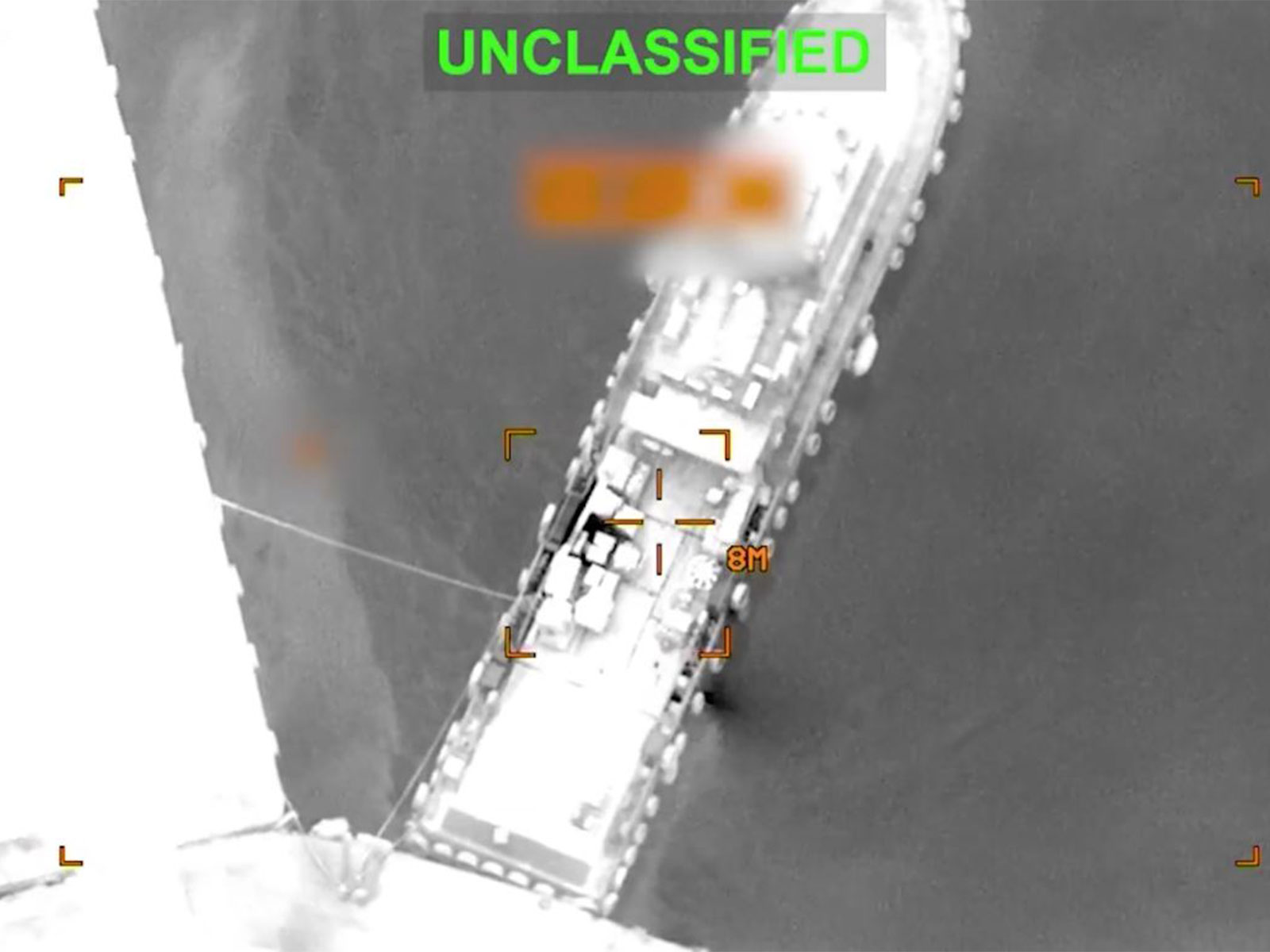 An Iranian Naval vessel near the Strait of Hormuz prior to being bombed by US Forces (Photo/CENTCOM) An Iranian Naval vessel near the Strait of Hormuz prior to being bombed by US Forces (Photo/CENTCOM)