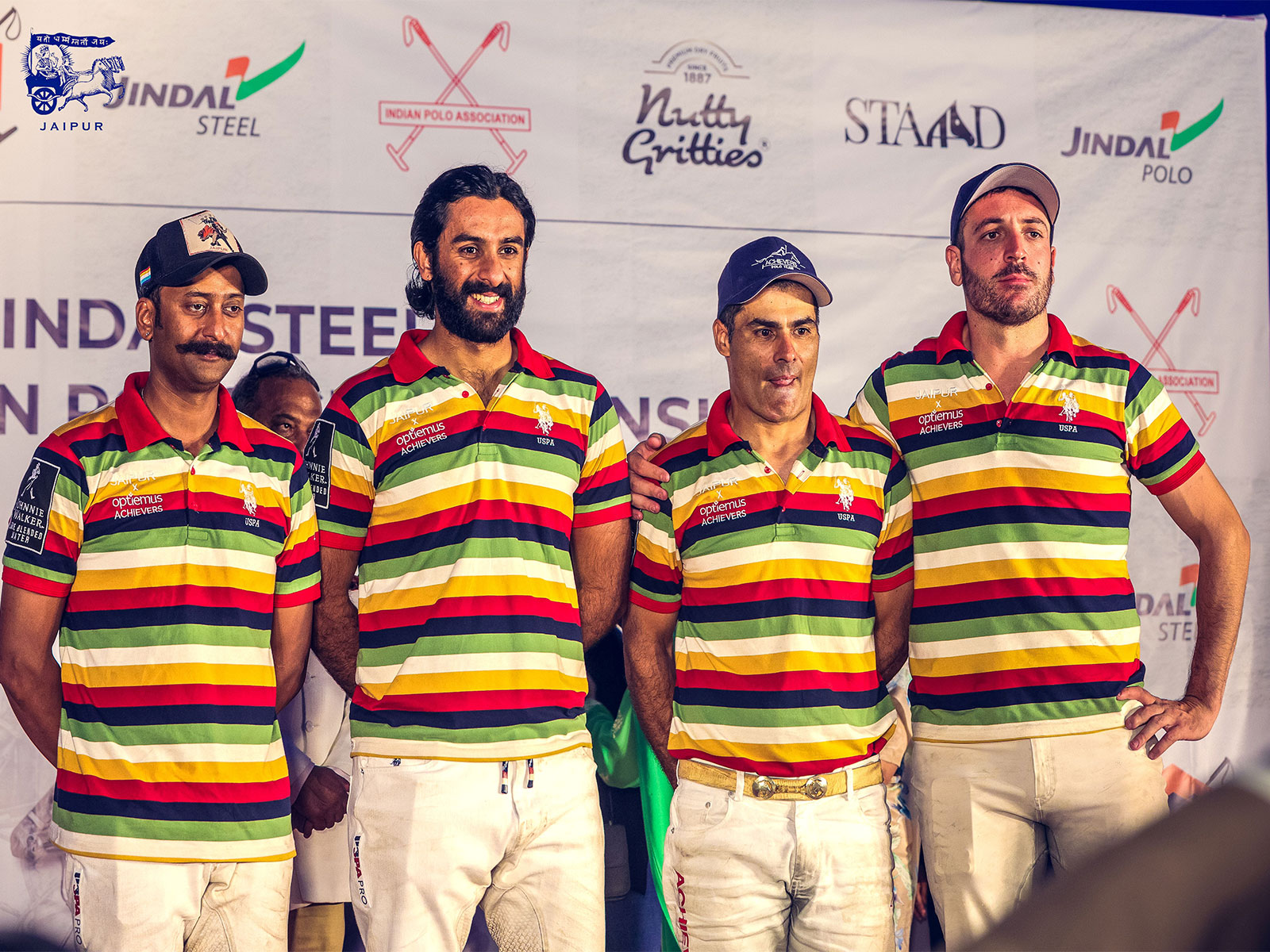 Indian Open Polo Championship winners Jaipur Polo Team. (Photo/Indian Open Polo Championship)