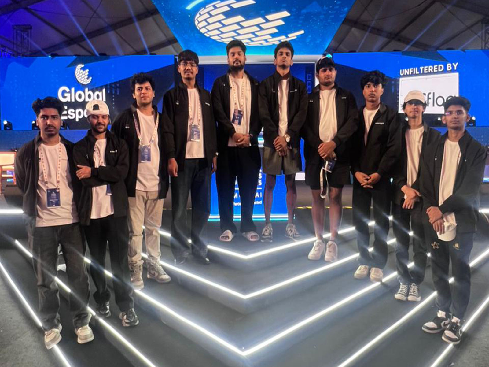 Team India at the Global Esports Games. (Photo/Global Esports Federation)