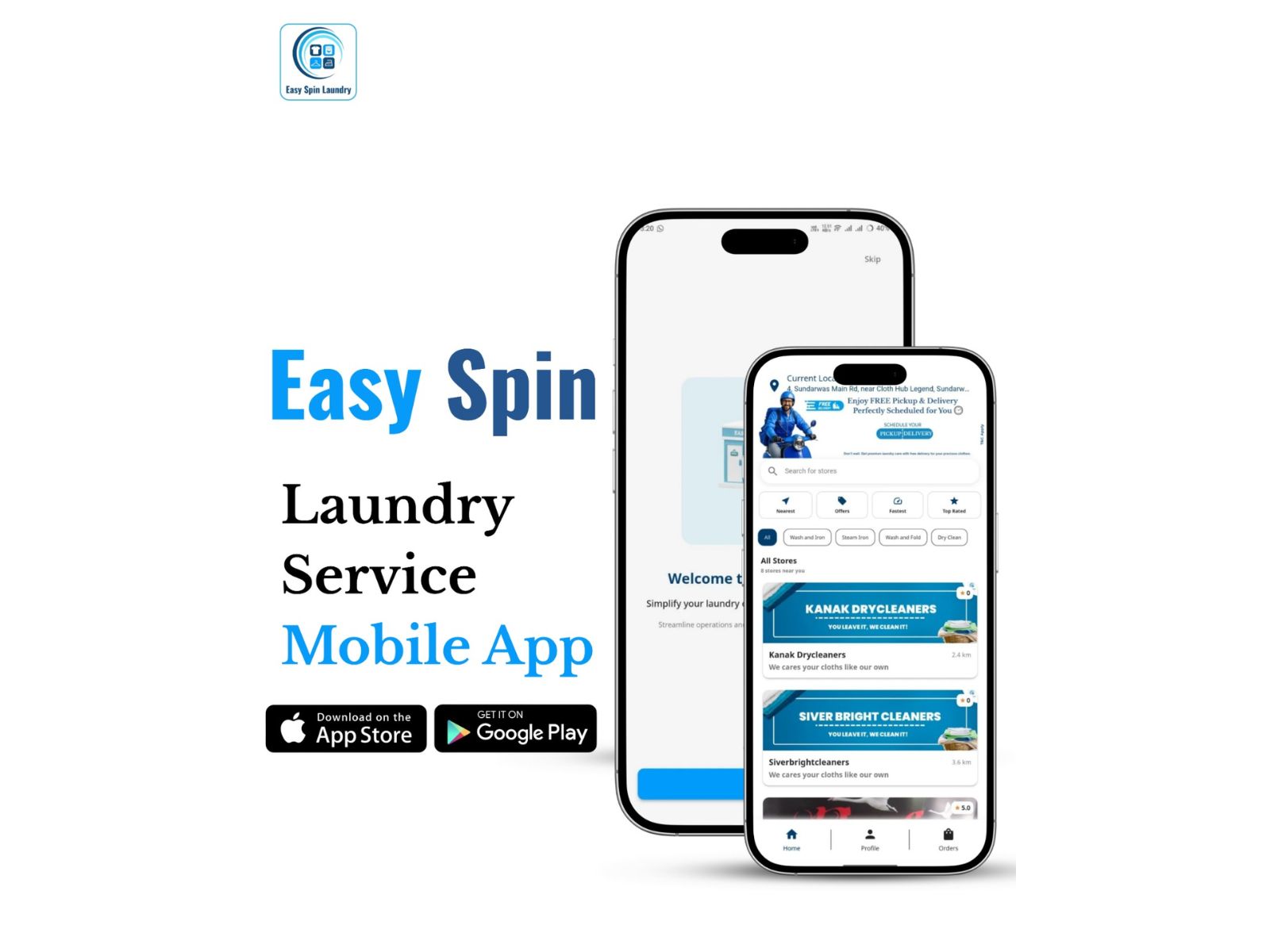 Easy Spin: Best App-Based Laundry & Dry Cleaning Service in Jaipur and Hyderabad Easy Spin: Best App-Based Laundry & Dry Cleaning Service in Jaipur and Hyderabad