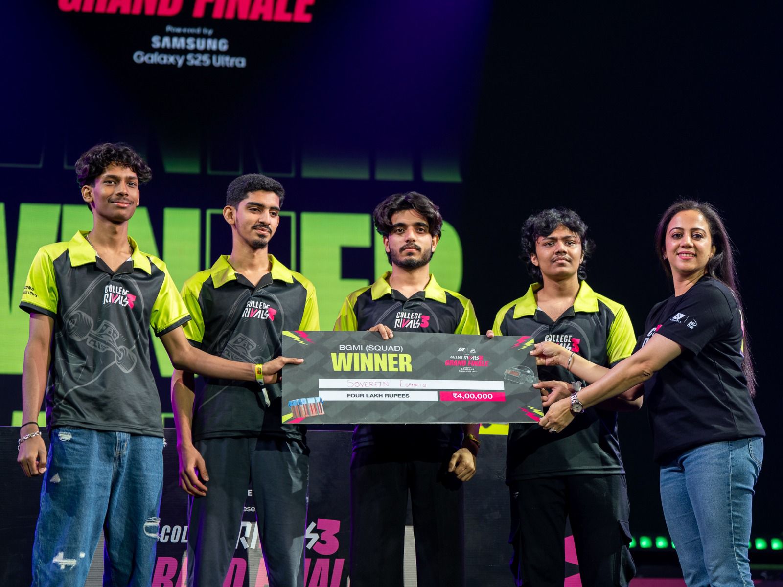 Sovereign Esports. (Photo/College Rivals)