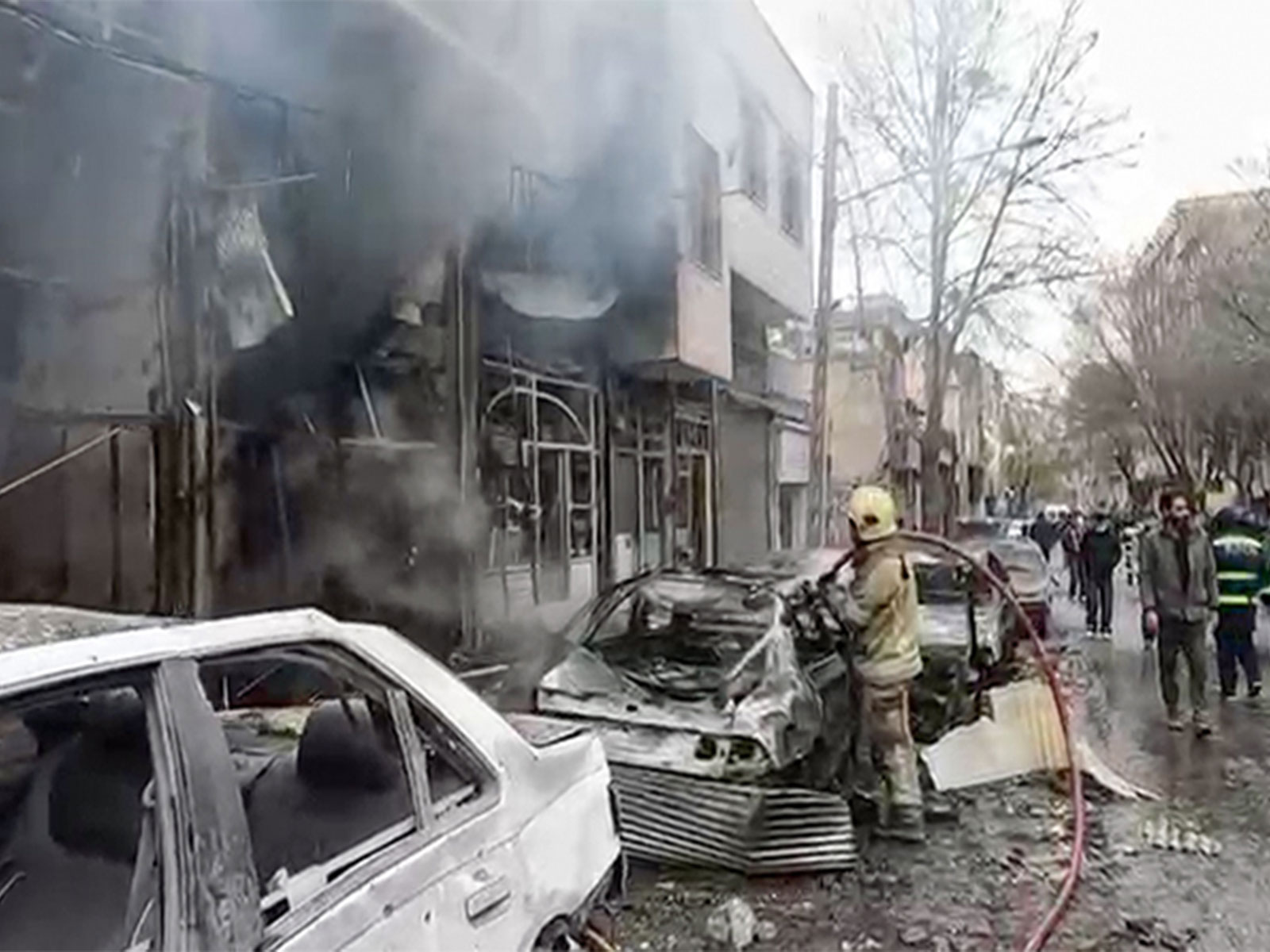 Aftermath of a US strike in Tehran (Photo/ANI) Aftermath of a US strike in Tehran (Photo/ANI)