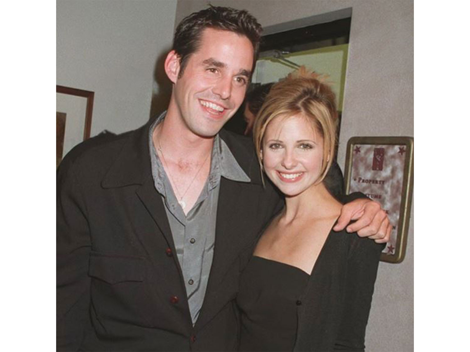 Sarah Michelle Gellar with late actor Nicholas Brendon (Photo/ Instagram/ @sarahmgellar)