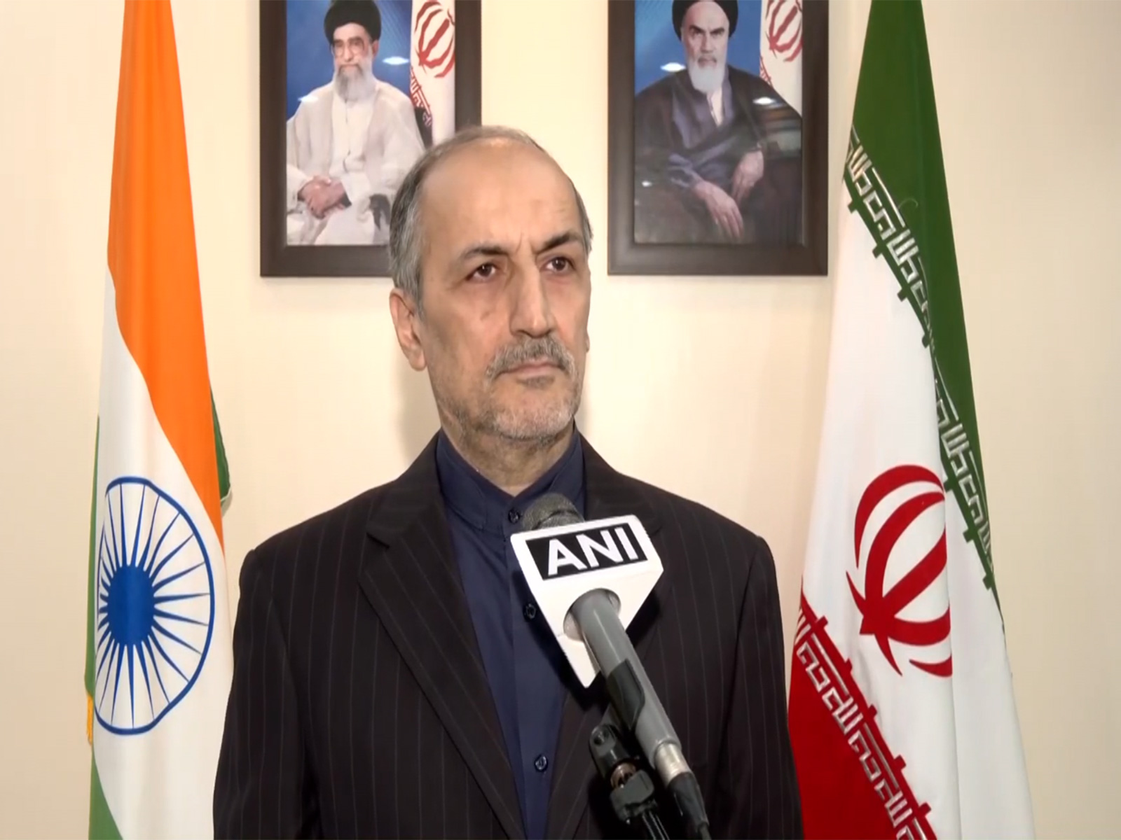 Iran's Consul General in Mumbai, Saeid Reza Mosayeb Motlagh (Photo/ANI) Iran's Consul General in Mumbai, Saeid Reza Mosayeb Motlagh (Photo/ANI)