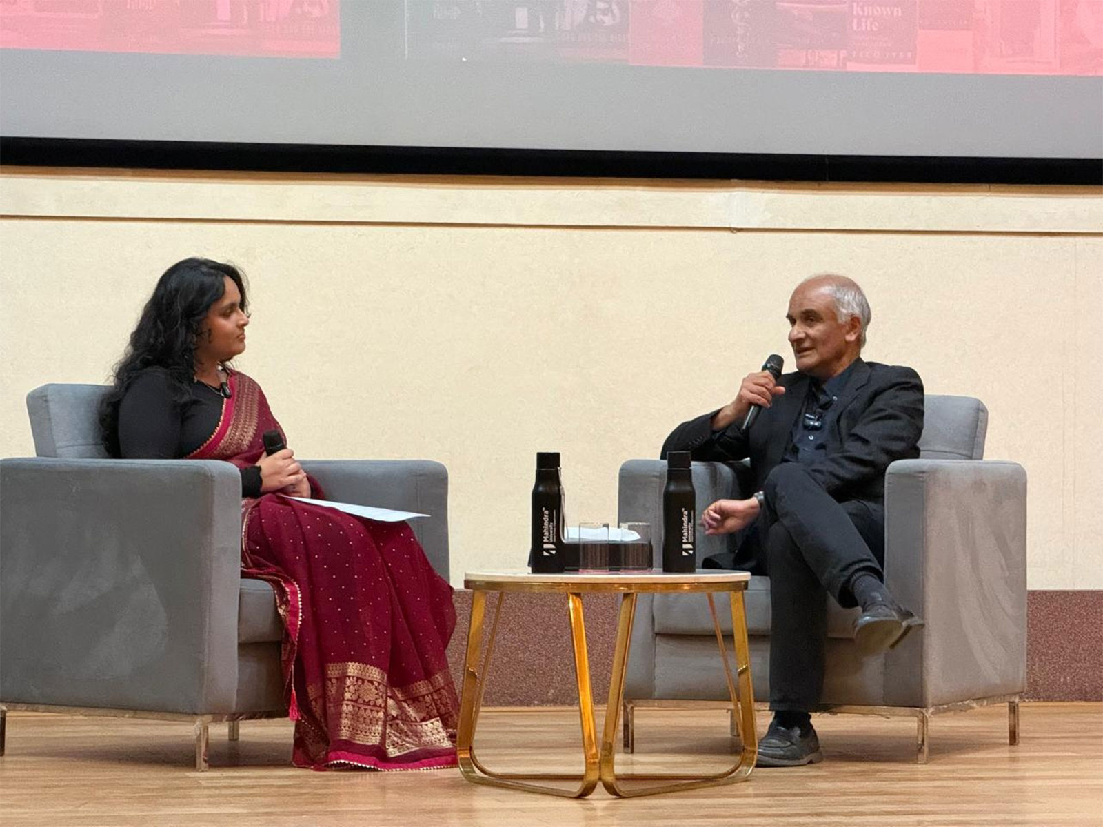 Pico Iyer’s visit to Mahindra University