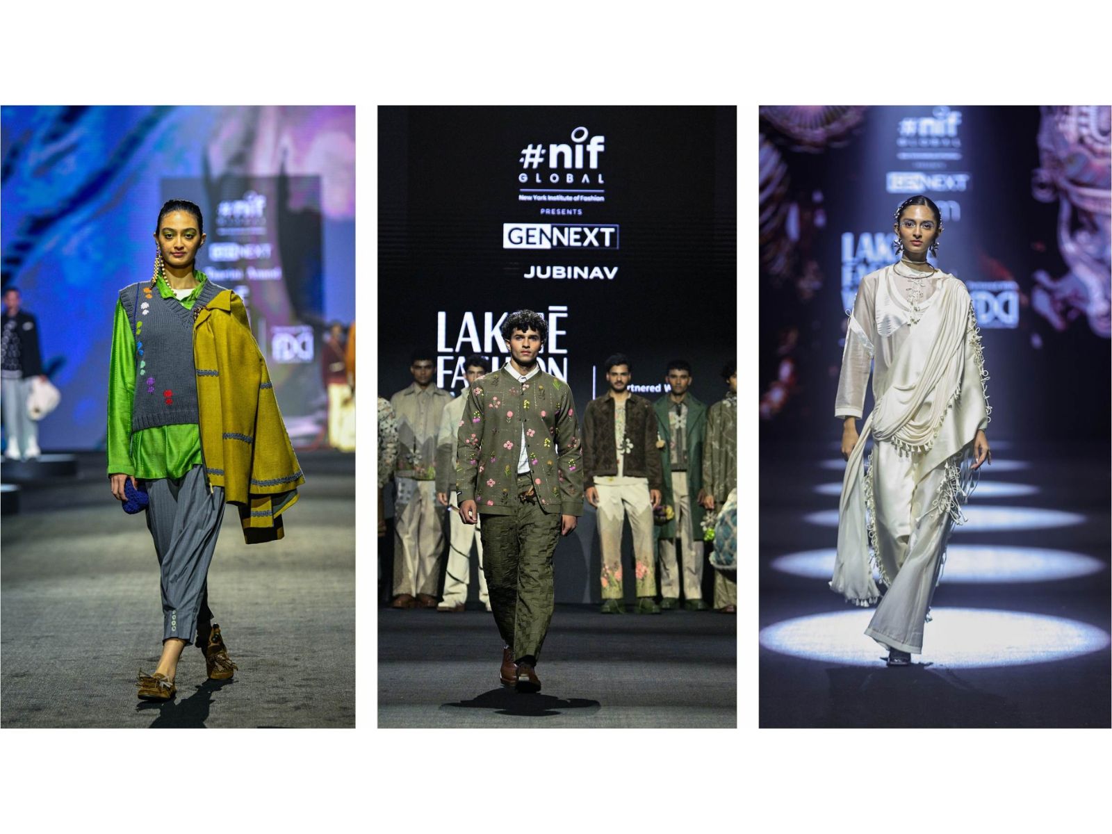 Three Designers, One Defining Moment: NIF Global Presents GENNEXT at Lakmé Fashion Week in Partnership with FDCI
