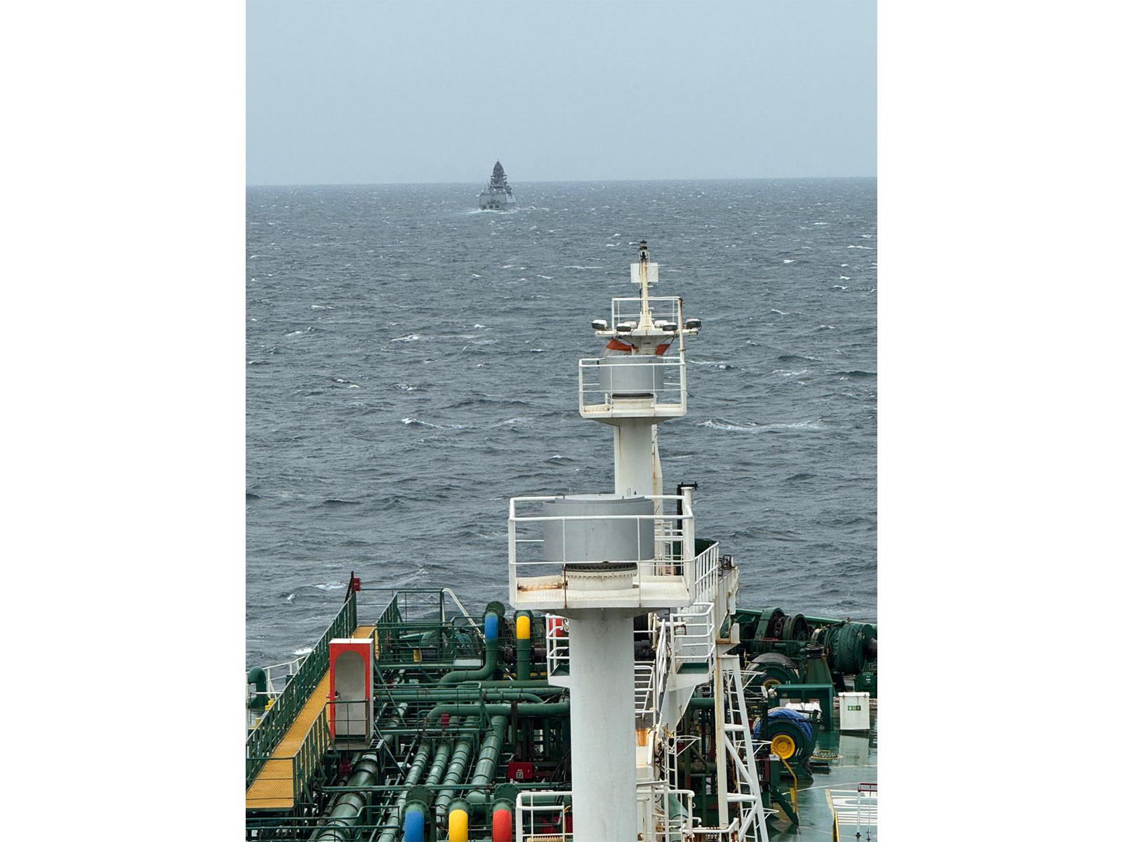 Two Indian LPG carriers safely transit Strait of Hormuz (Image Source: Government of India) Two Indian LPG carriers safely transit Strait of Hormuz (Image Source: Government of India)