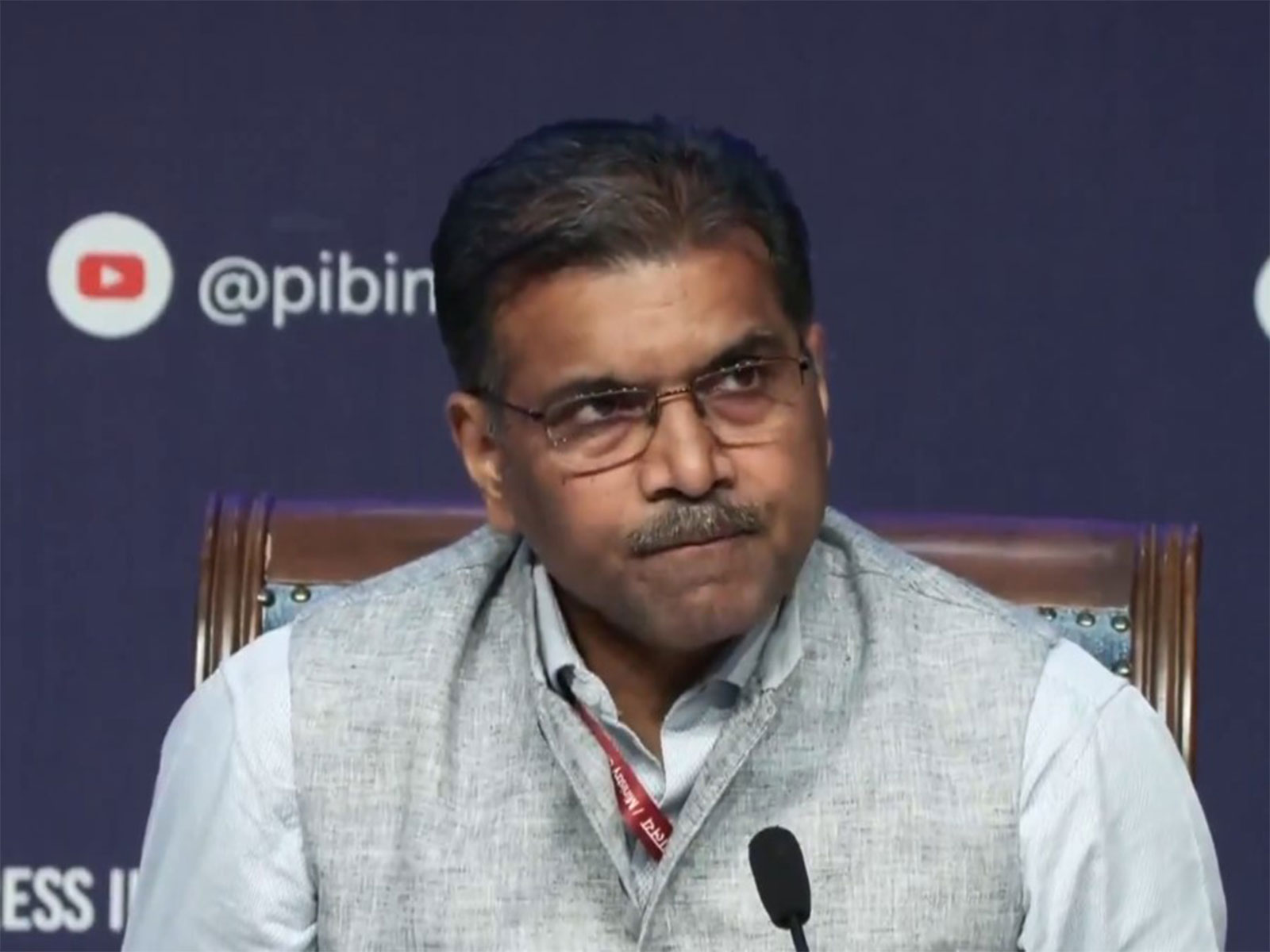 Special Secretary in the Ministry of Shipping, Rajesh Sinha (Photo/ANI)