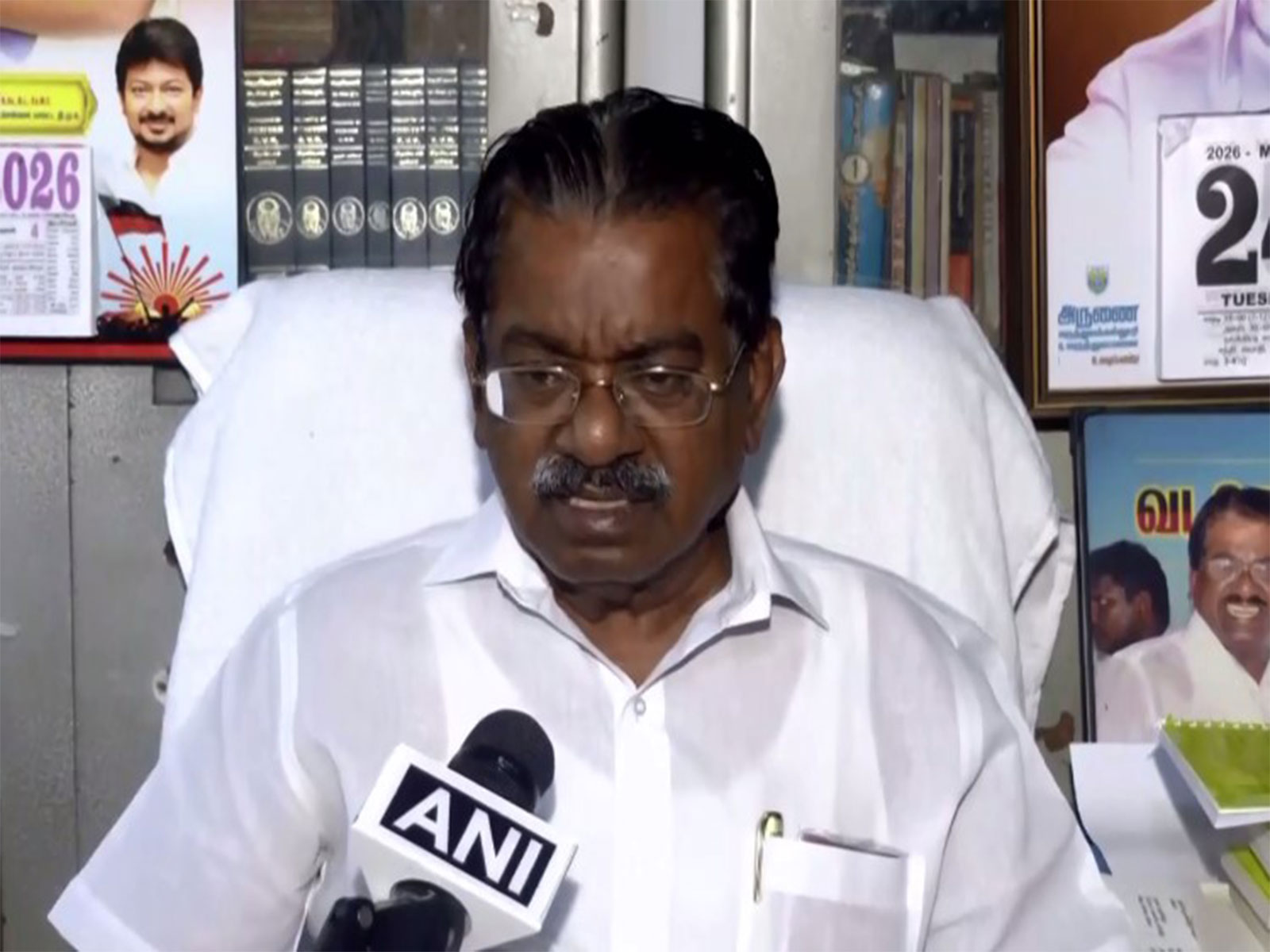 DMK leader TKS Elangovan (Photo/ANI)