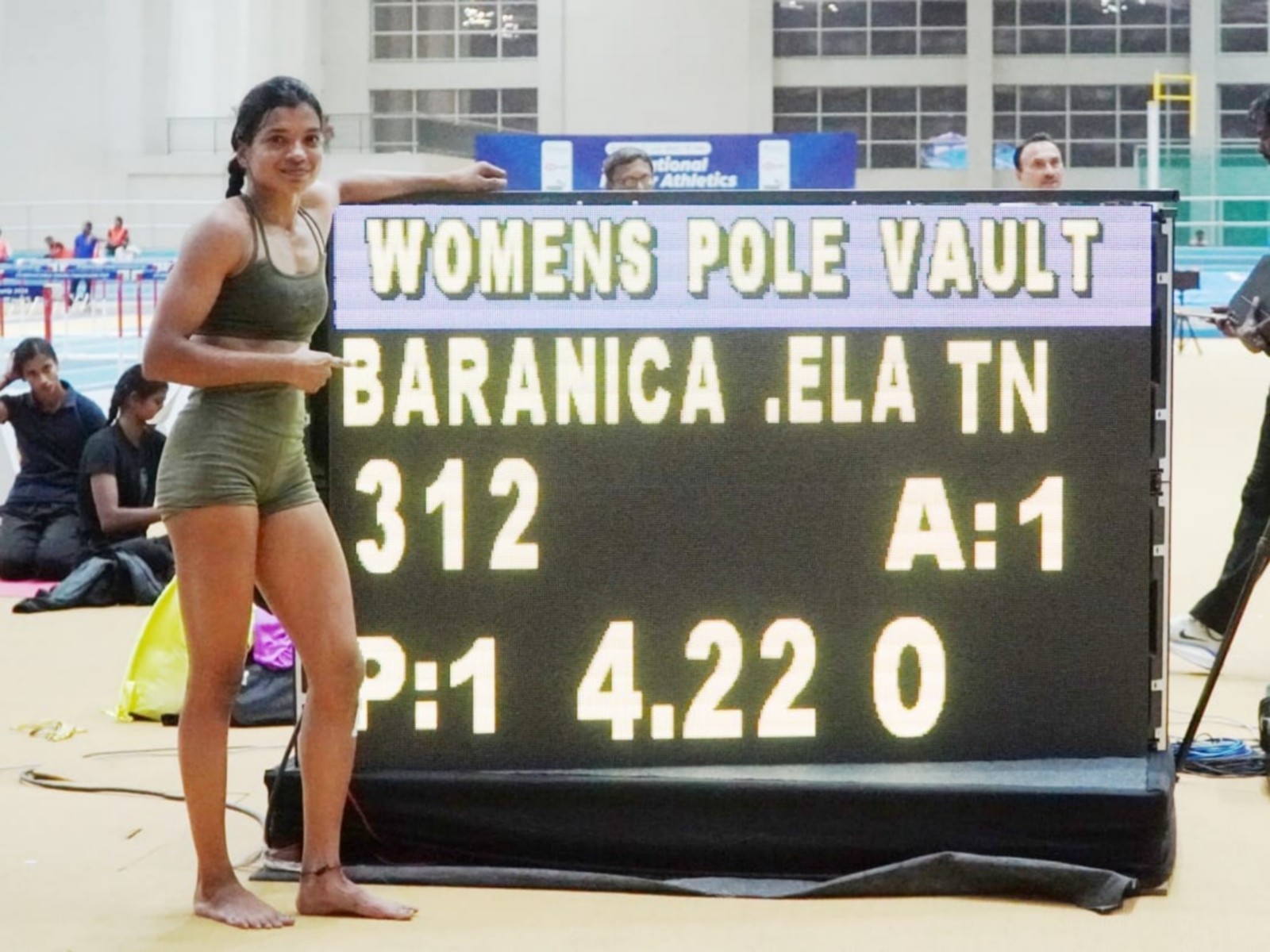 Baranica Elangovan (Photo: Athletics Federation of India)