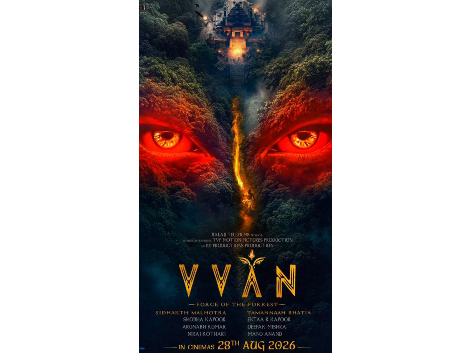 Vvan release date poster (Photo/Instagram@taranadarsh) Vvan release date poster (Photo/Instagram@taranadarsh)