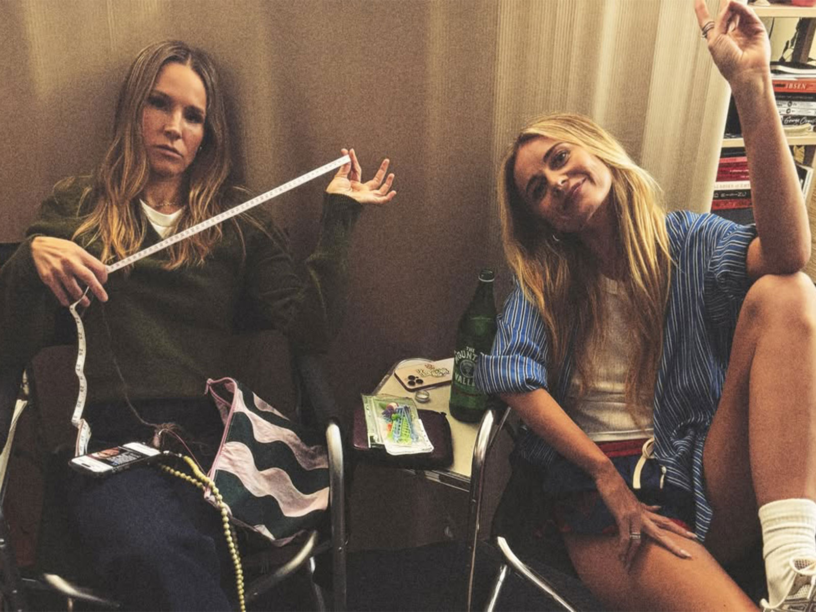 BTS from 'Nobody Wants This' set (Photo/Netflix)