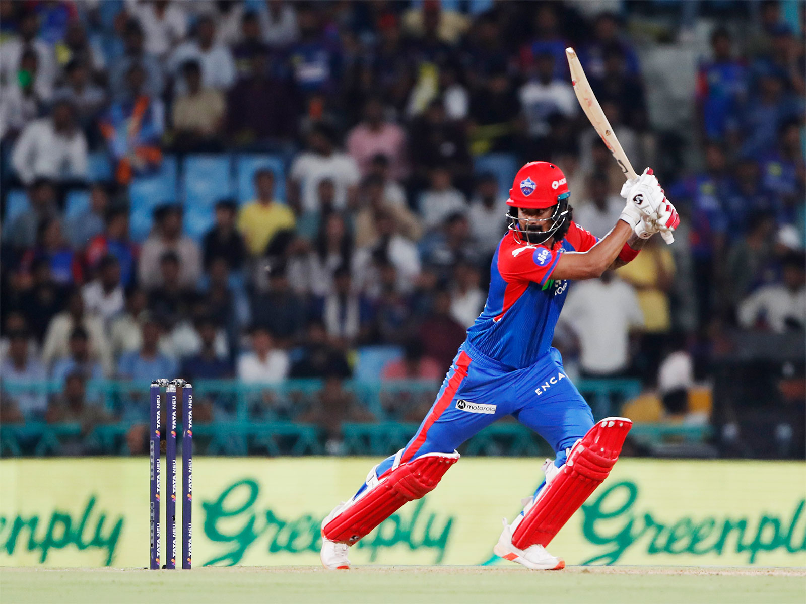 KL Rahul in action. (Photo: ANI) KL Rahul in action. (Photo: ANI)