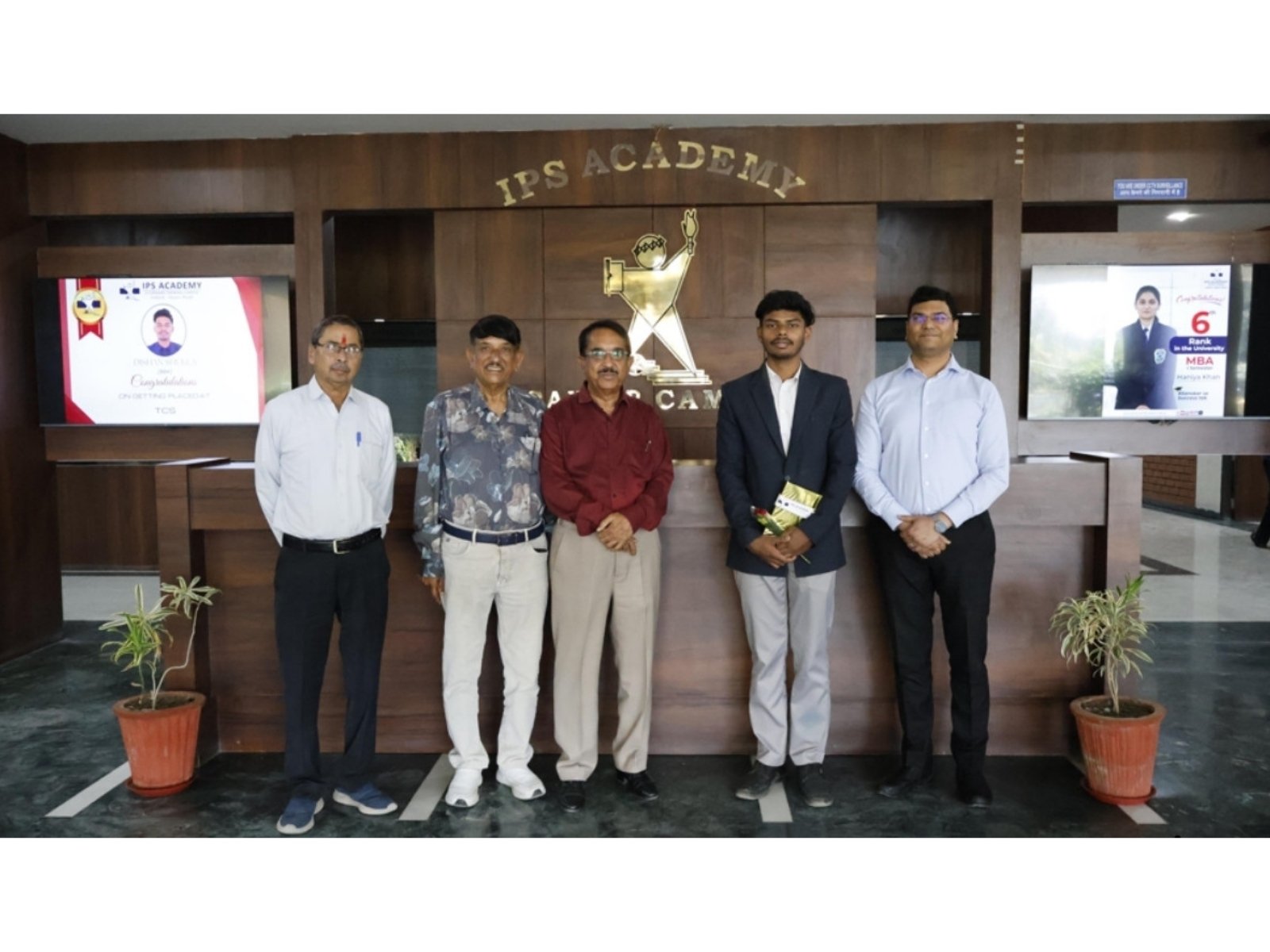 IPS Academy BBA Student Lands TCS Job, Spotlight on Robust Campus Placements with 550+ Top Firms IPS Academy BBA Student Lands TCS Job, Spotlight on Robust Campus Placements with 550+ Top Firms