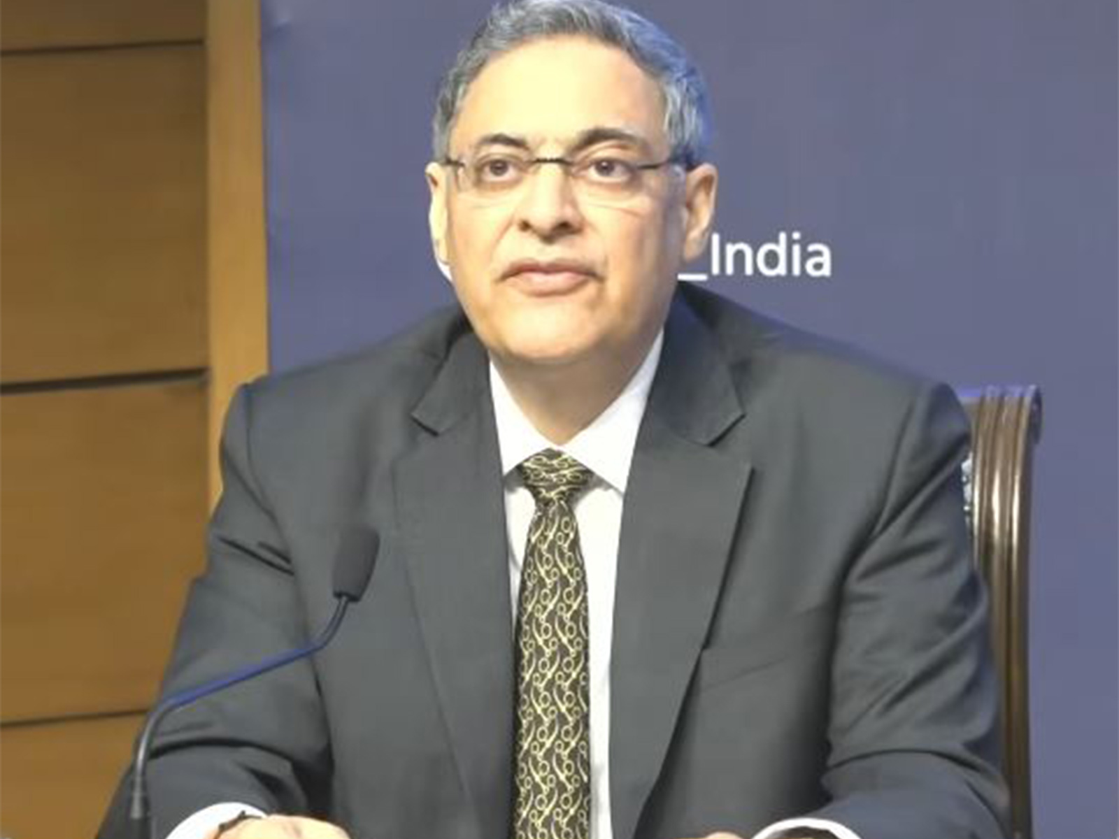 Additional Secretary (Gulf) of MEA, Aseem R Mahajan (Photo/YouTubePIBIndia)