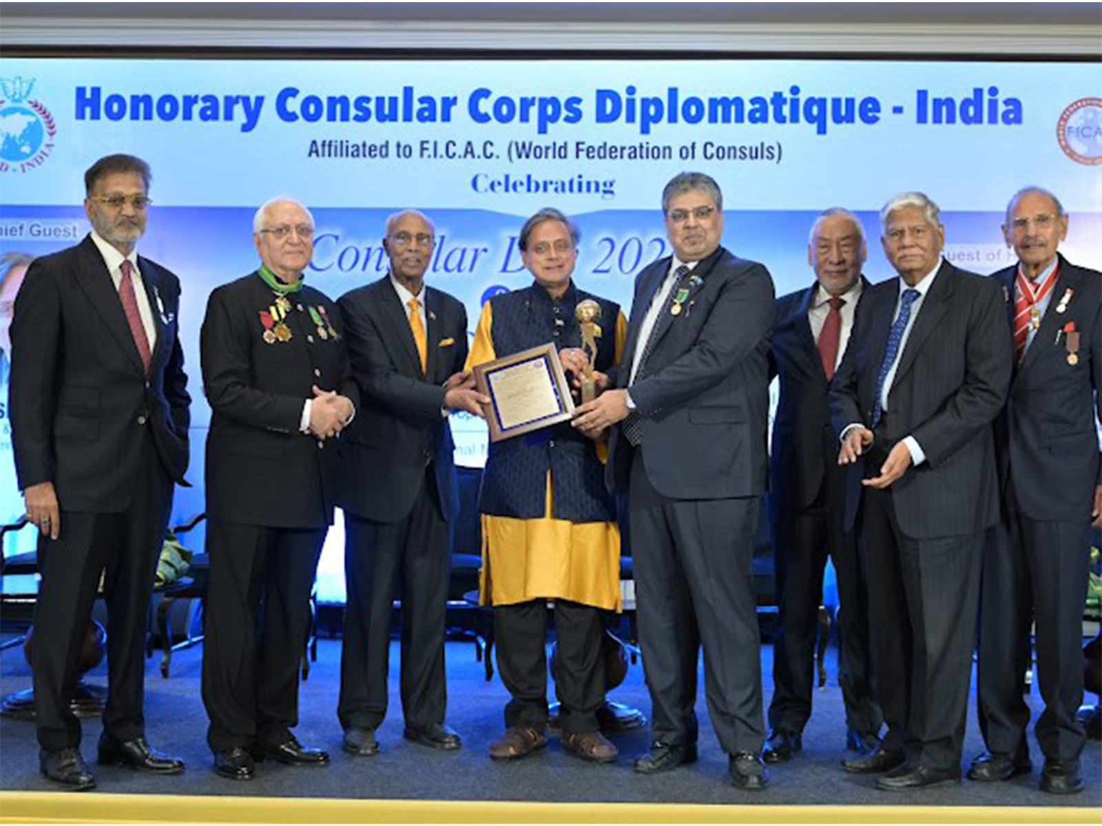 Neeraj A. Sharma Honoured with ‘Consul of the Year’ Award at Consular Day 2026 in New Delhi Neeraj A. Sharma Honoured with ‘Consul of the Year’ Award at Consular Day 2026 in New Delhi