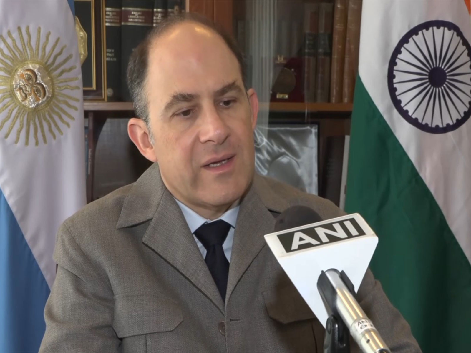 Argentina's Ambassador to India Mariano A. Caucino (Photo/ANI)