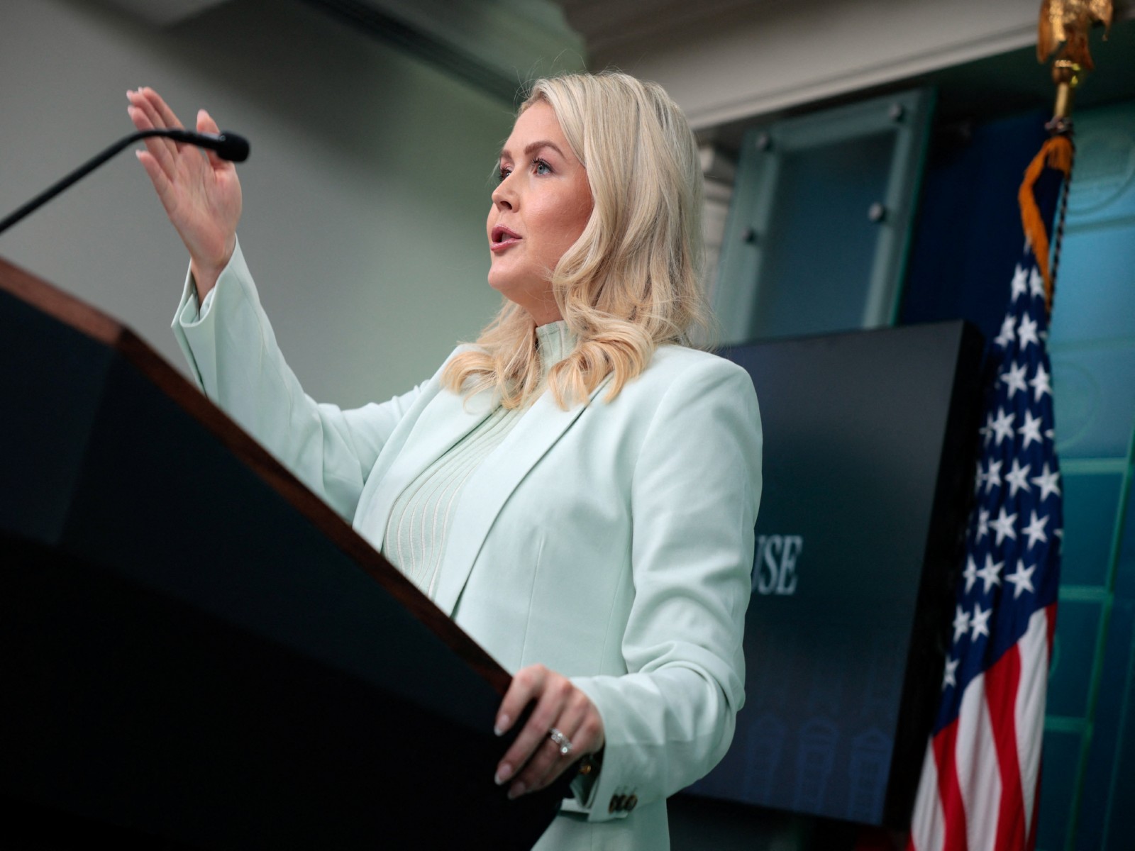 White House Press Secretary Karoline Leavitt (Photo/Reuters) White House Press Secretary Karoline Leavitt (Photo/Reuters)