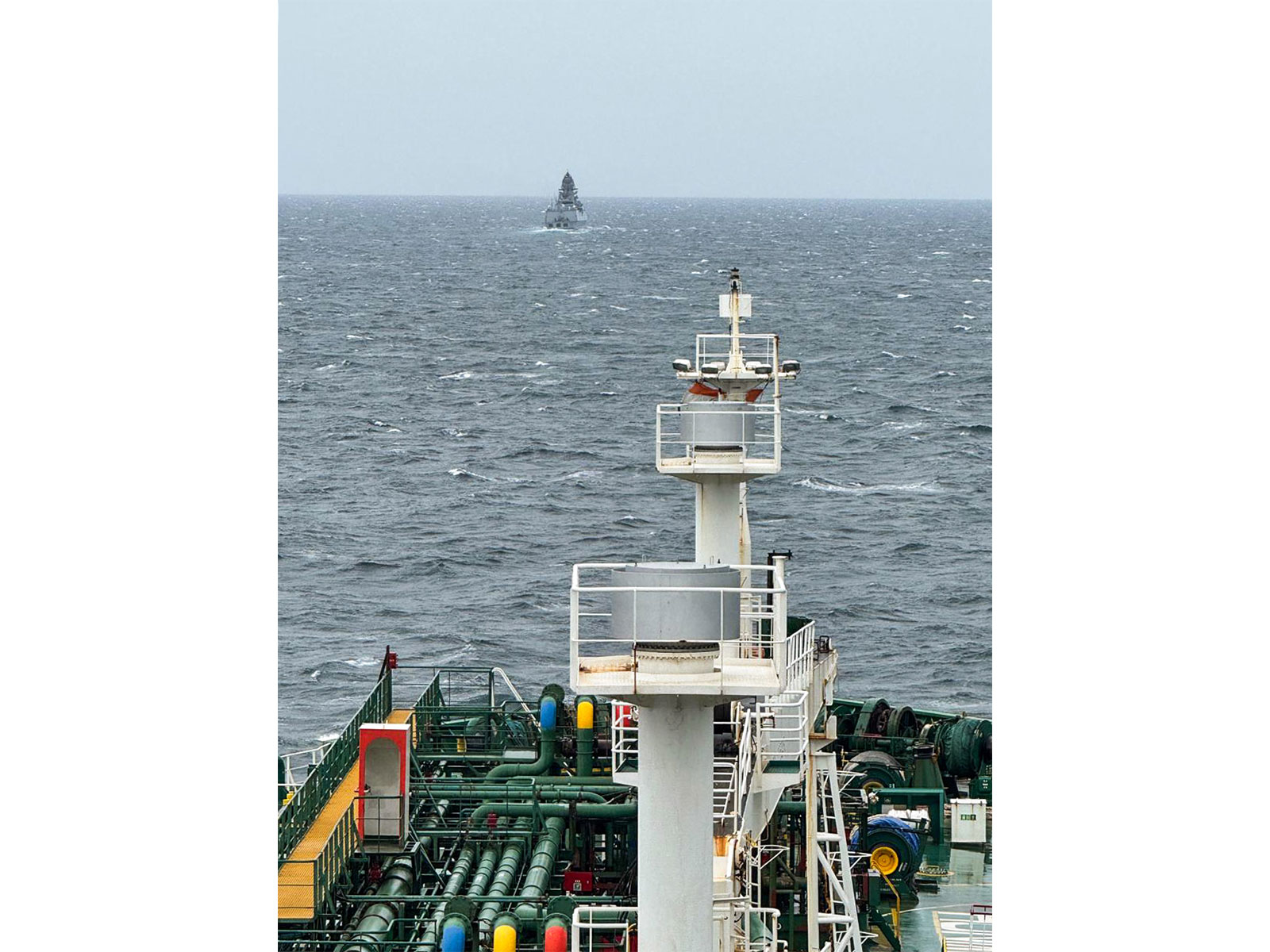Jag Vasant a vessel that transited through Strait of Hormuz (Photo/ANI) Jag Vasant a vessel that transited through Strait of Hormuz (Photo/ANI)