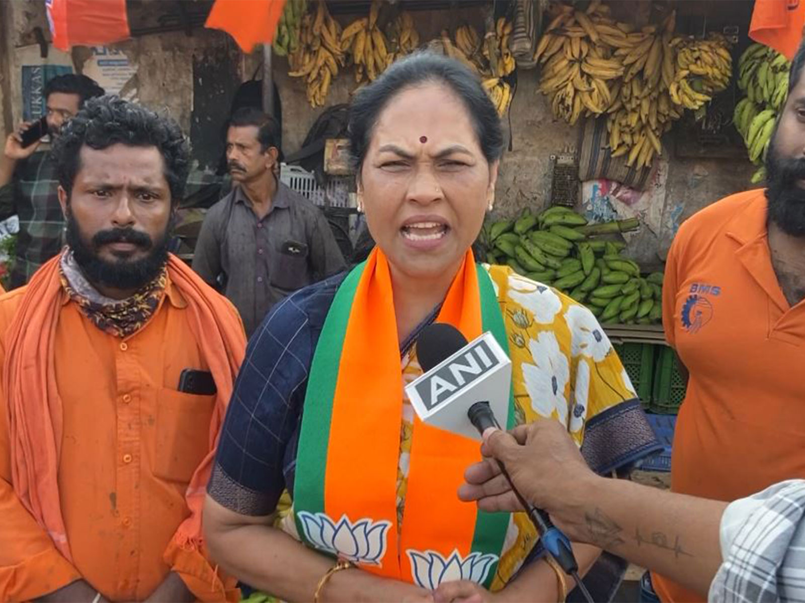 Union Minister of State (MoS) for Labour and Employment Shobha Karandlaje (Photo/ANI)