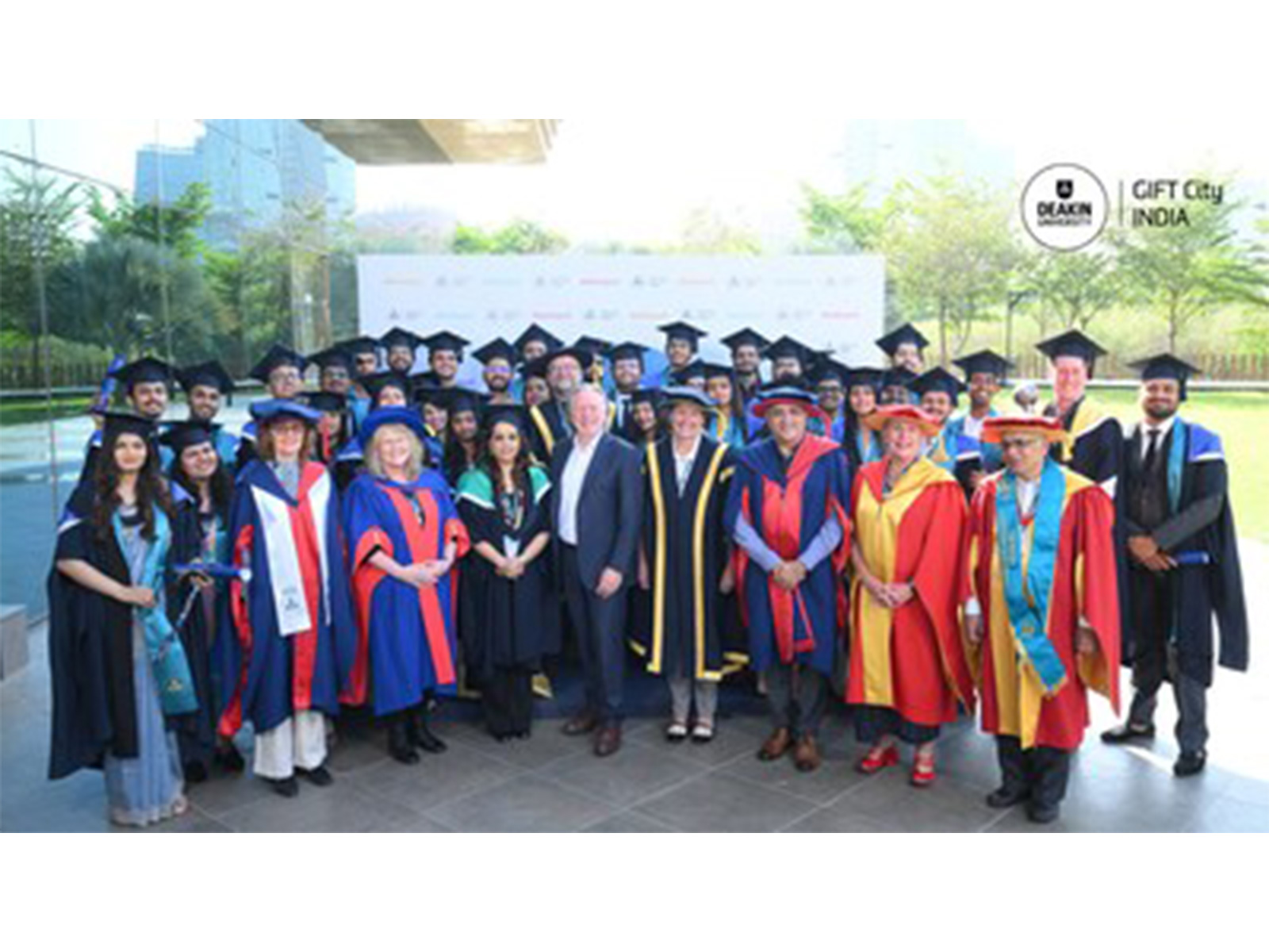 Deakin University GIFT City Campus Inaugural Graduation Ceremony