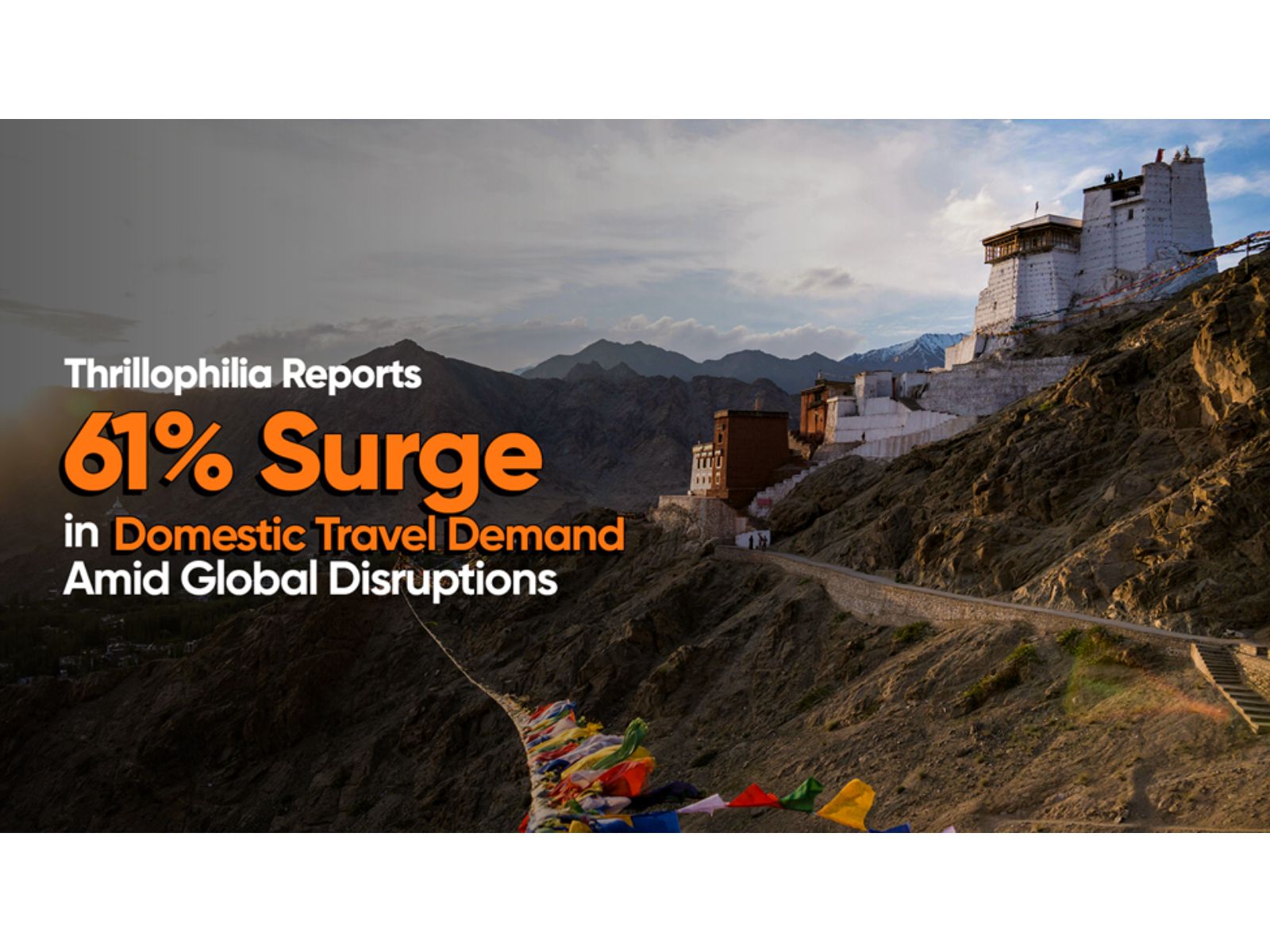 Thrillophilia data shows a 48% jump in confirmed domestic multi-day bookings since the February 28 geopolitical shock grounded international travel plans for millions of Indian families. Thrillophilia data shows a 48% jump in confirmed domestic multi-day bookings since the February 28 geopolitical shock grounded international travel plans for millions of Indian families.