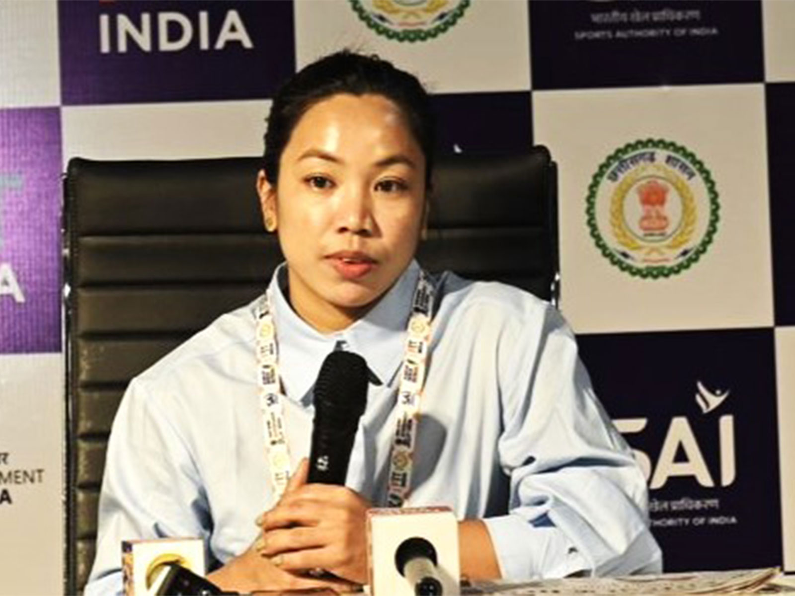 Mirabai Chanu. (Photo/KITG) 