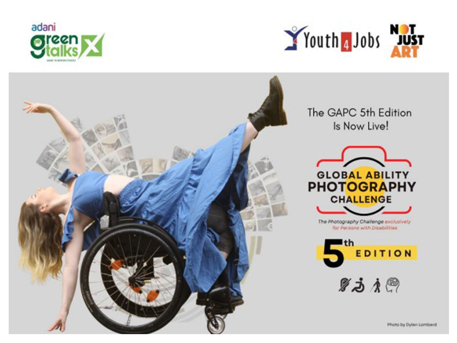 Open call inviting photographers with disabilities from all over the world (Photo/Adani Group media release)