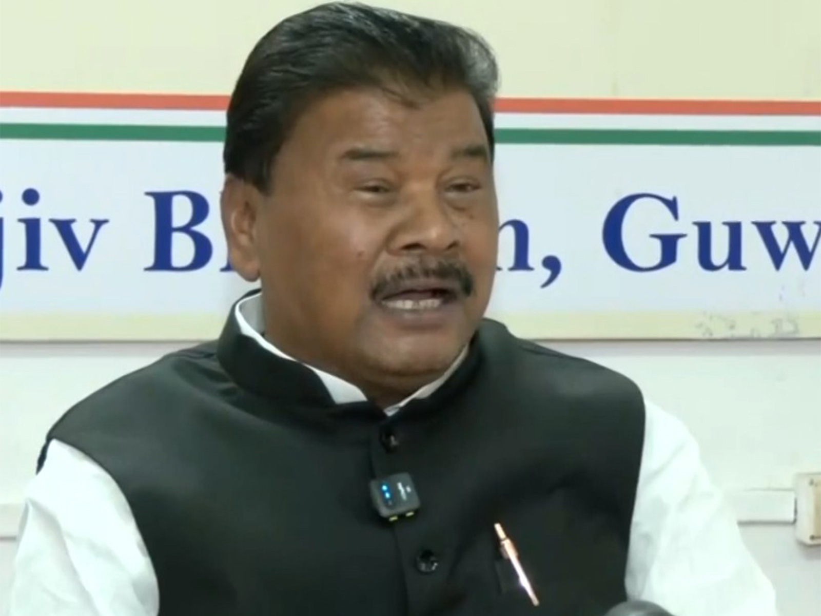Assam Congress election observer Bandhu Tirkey (Photo/ANI)
