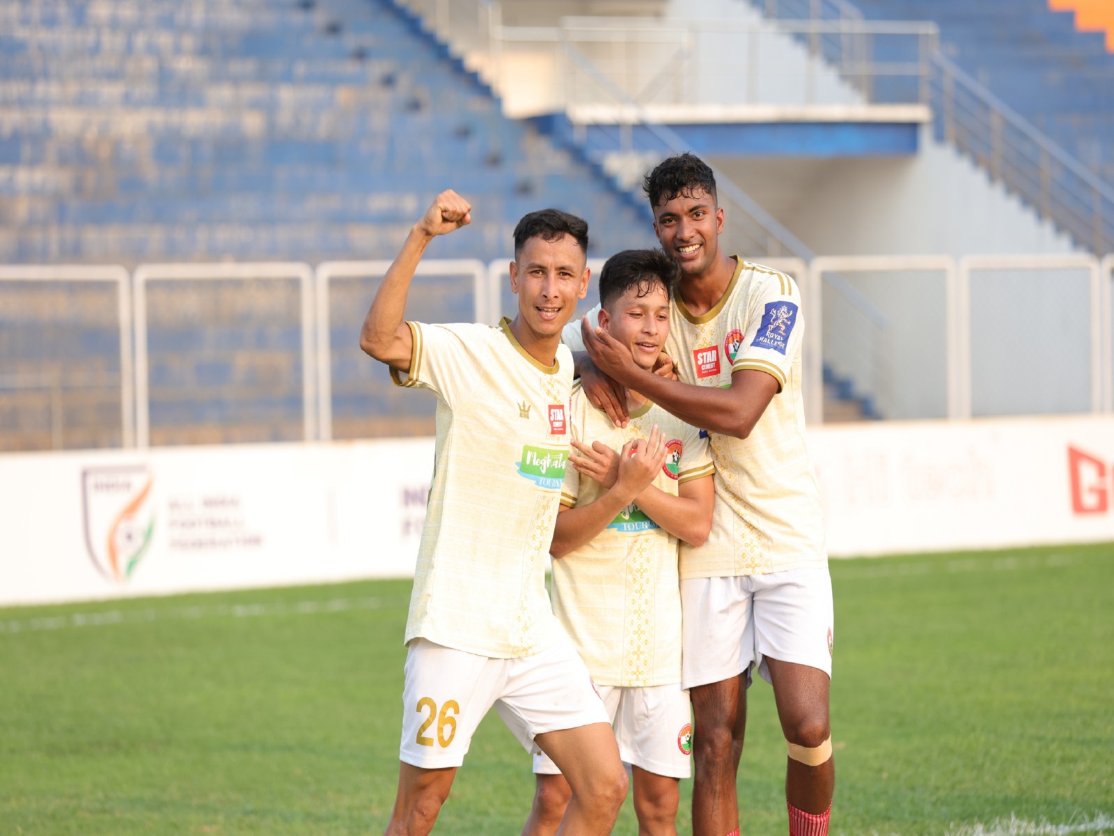 players celebrating during IFL match (Photo: AIFF Media) players celebrating during IFL match (Photo: AIFF Media)